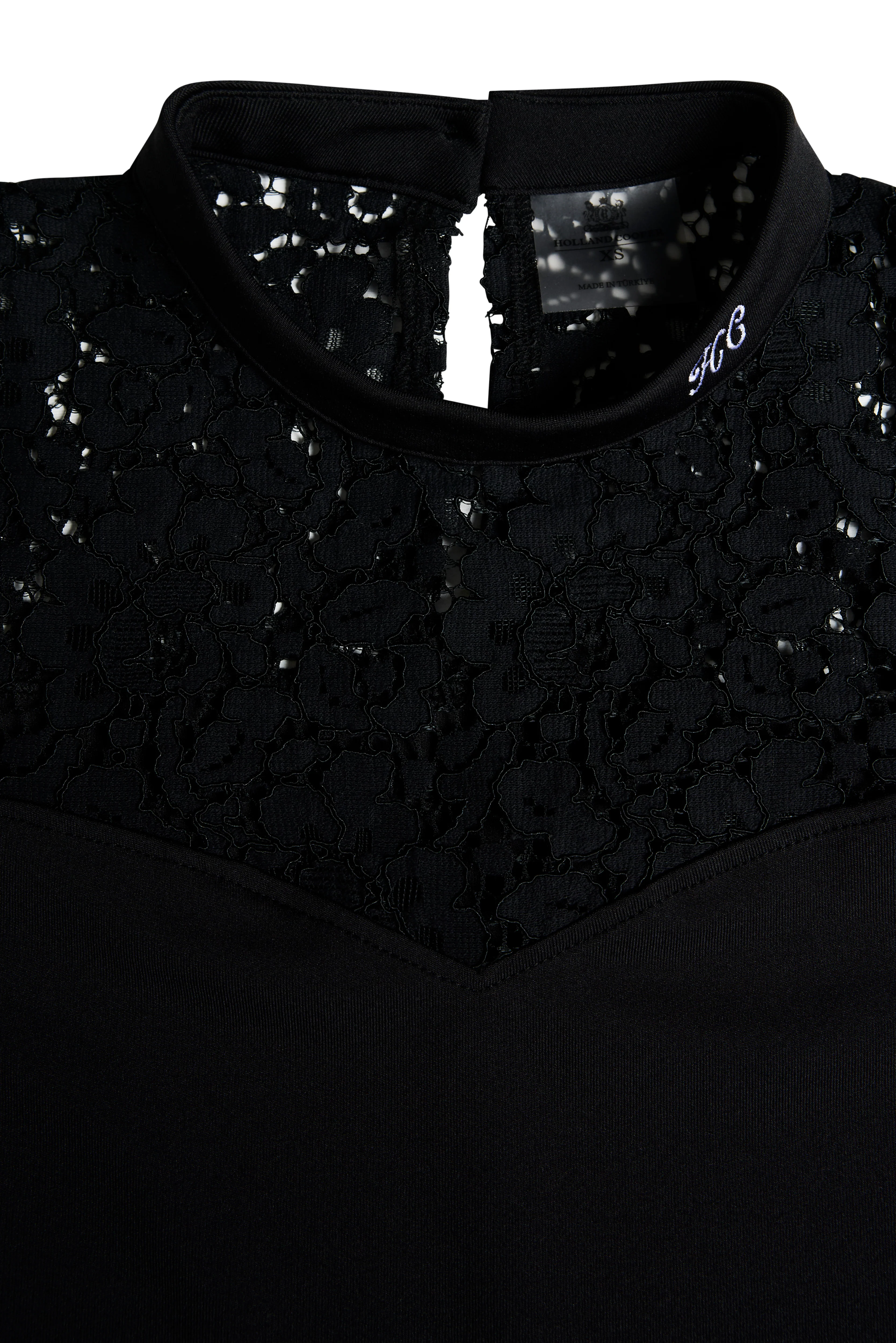 Lace Tee (Black) - Image 7