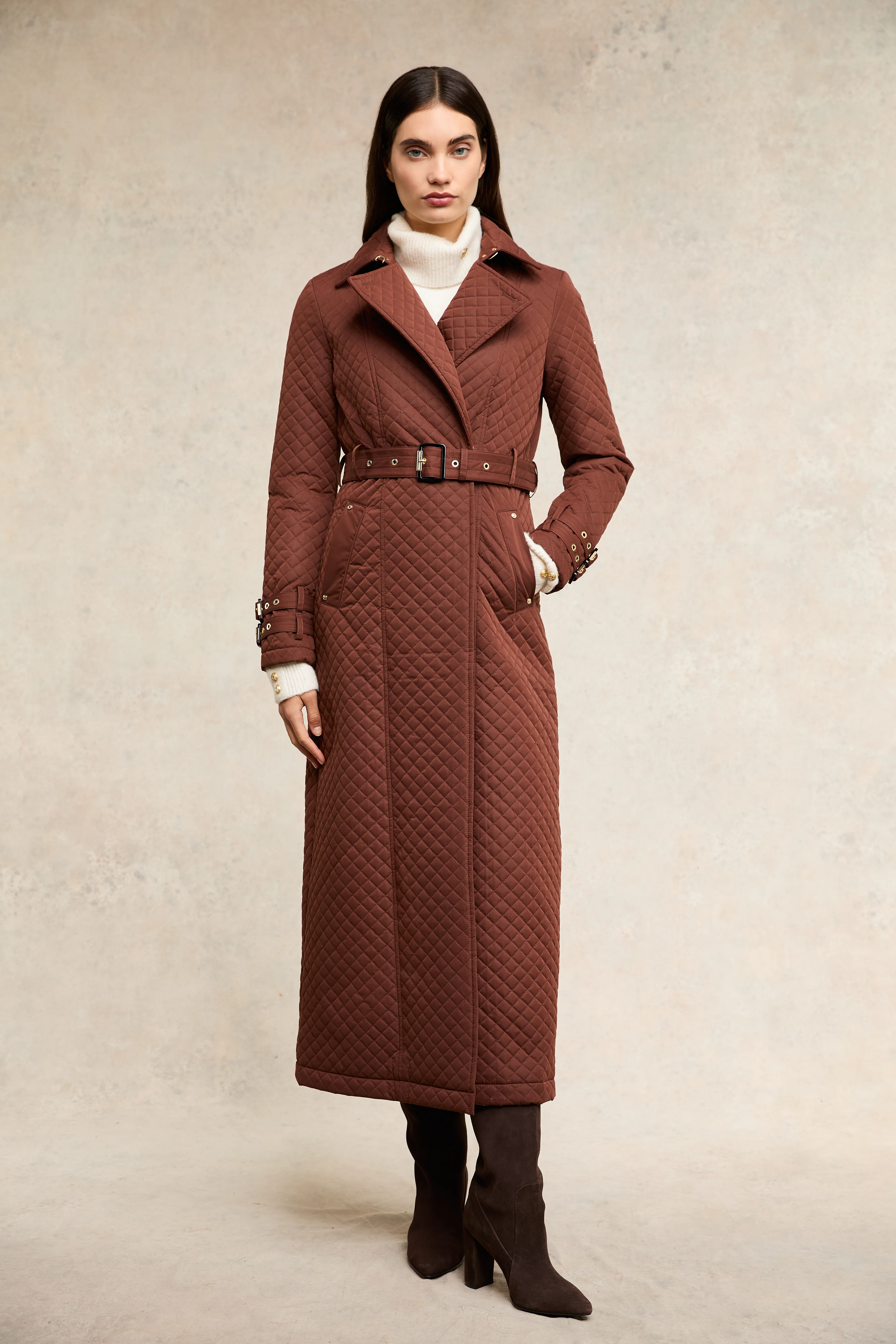 Leyburn Coat (Dark Amber) - Image 2