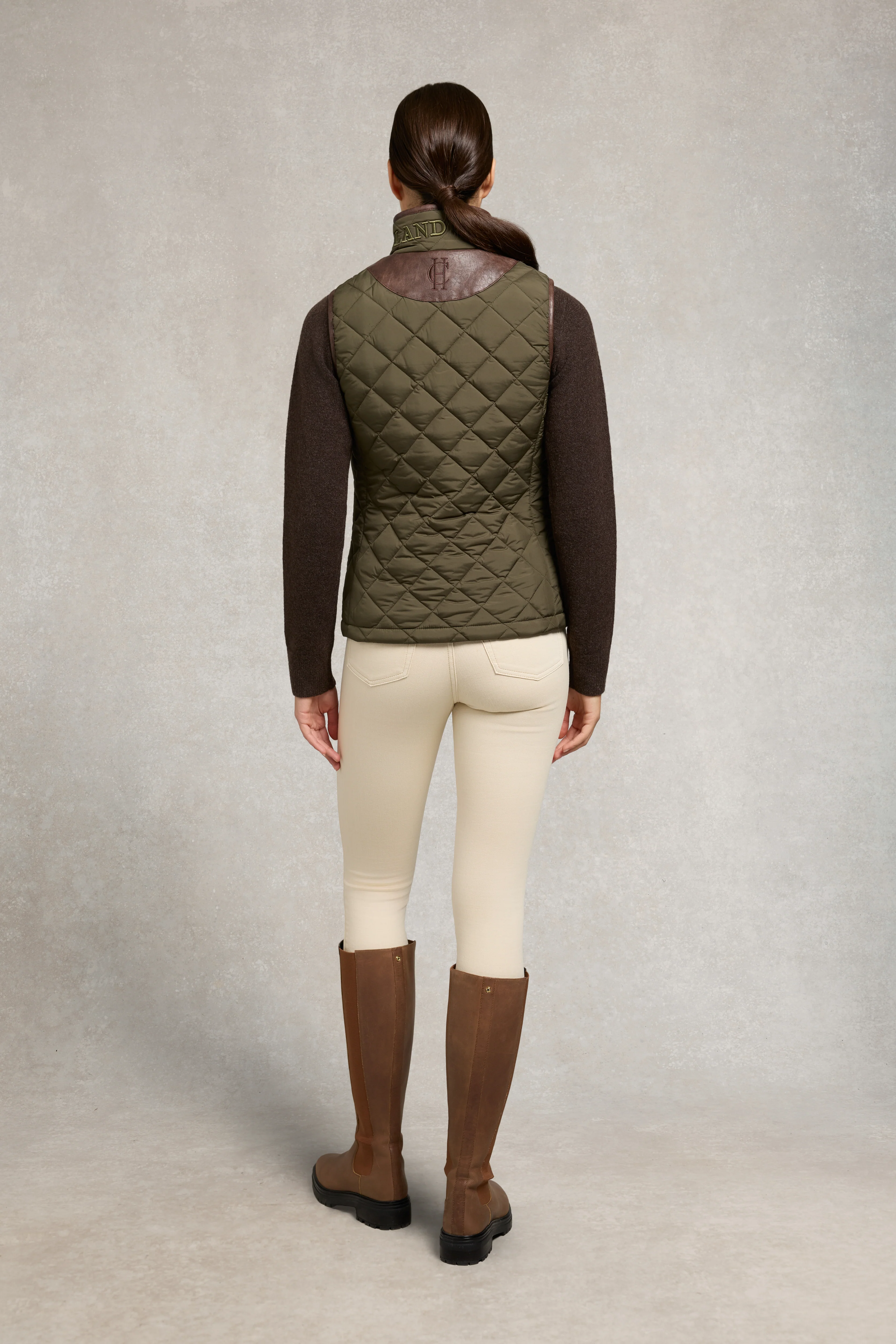 Lightweight Country Gilet (Khaki) - Image 4