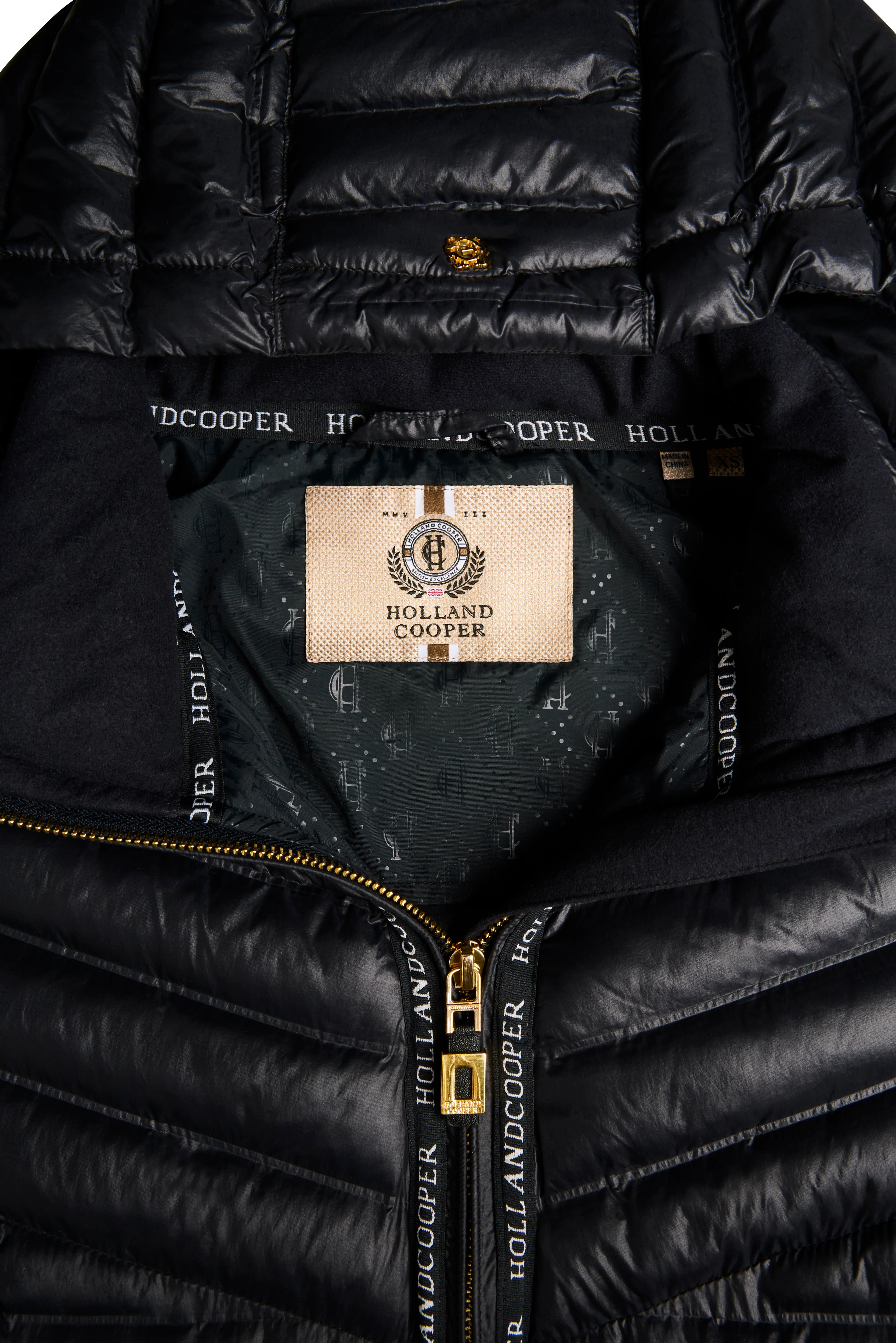 Lightweight Puffer Coat (Ink Navy) - Image 9