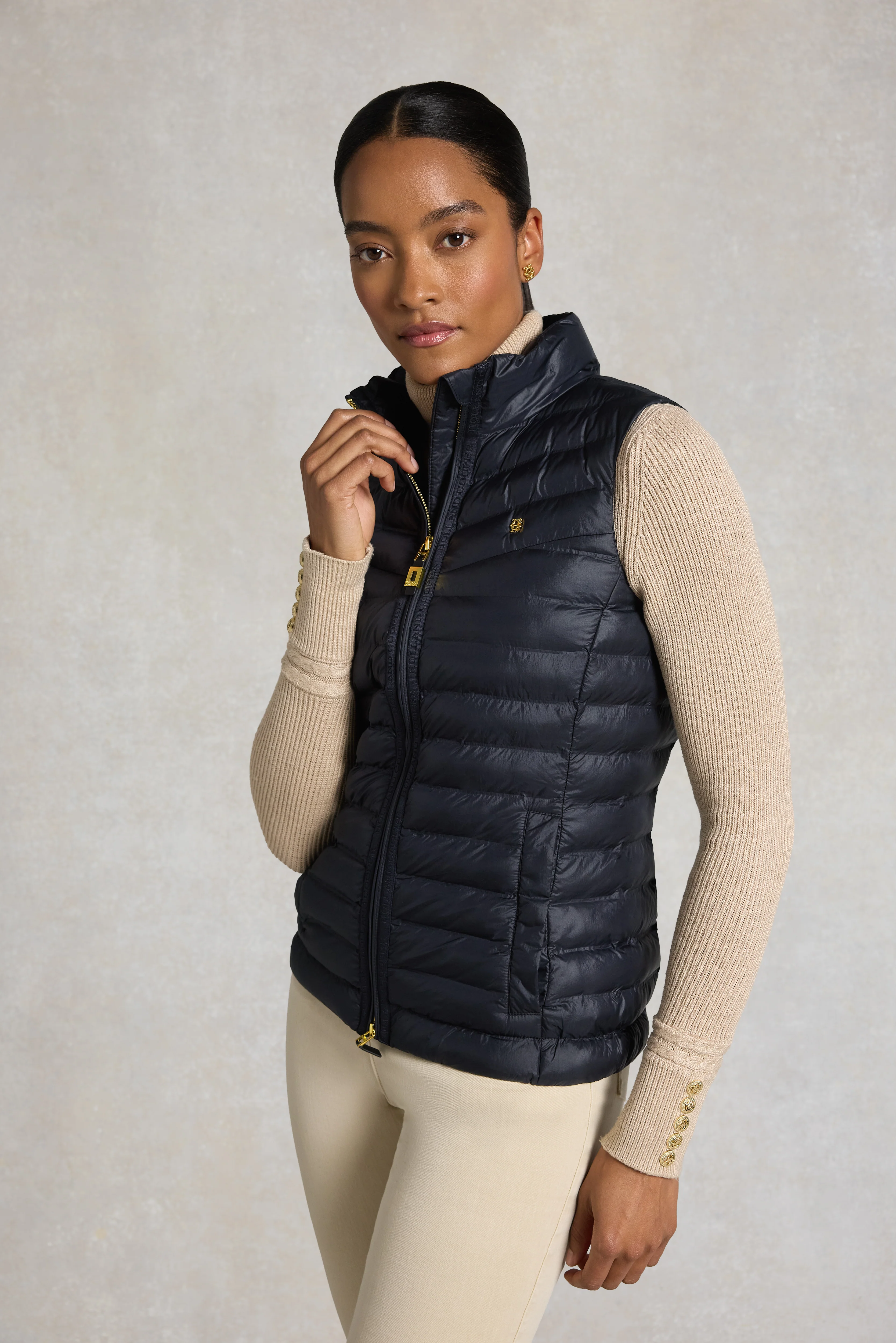 Lightweight Puffer Gilet (Ink Navy) - Image 3