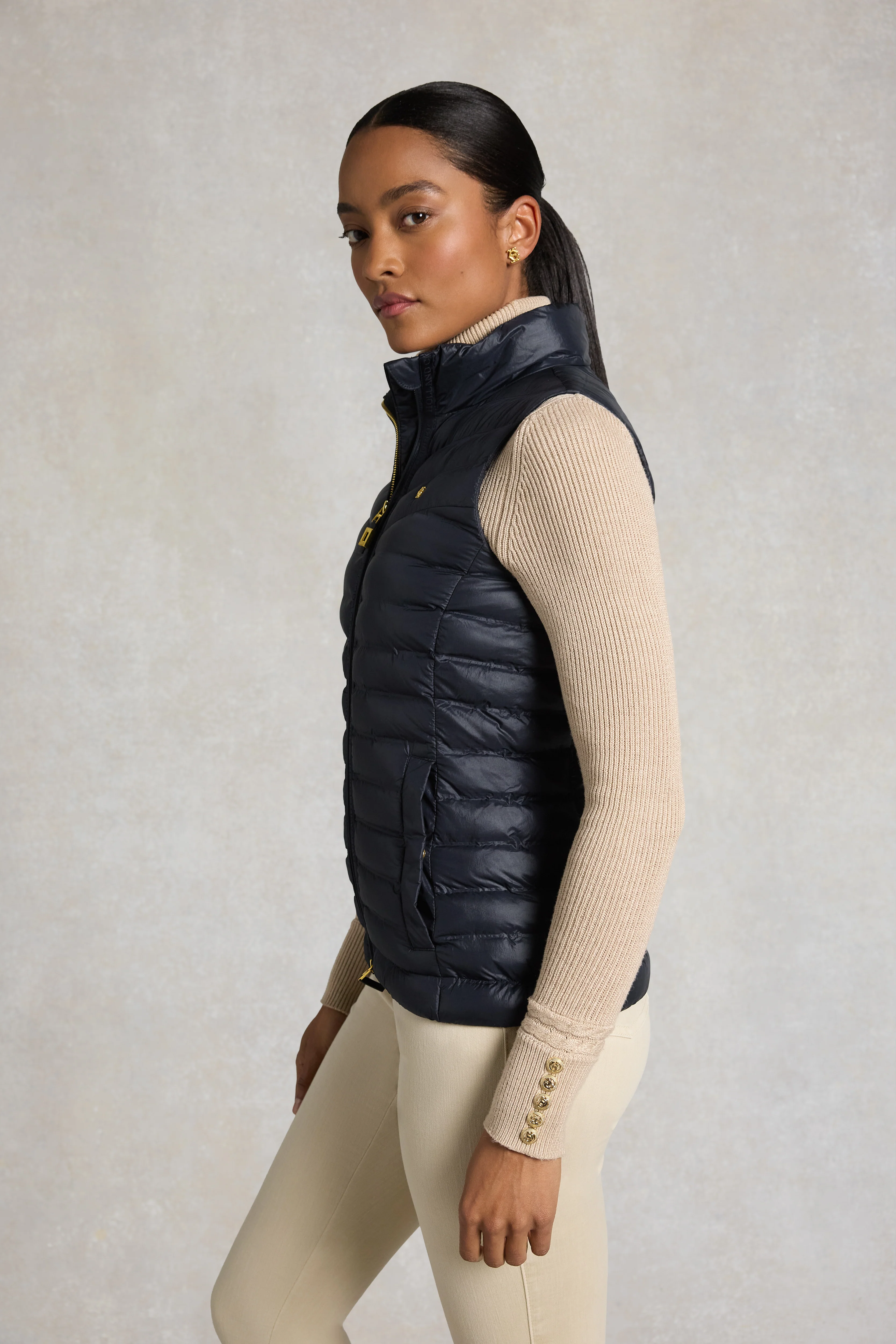 Lightweight Puffer Gilet (Ink Navy) - Image 6