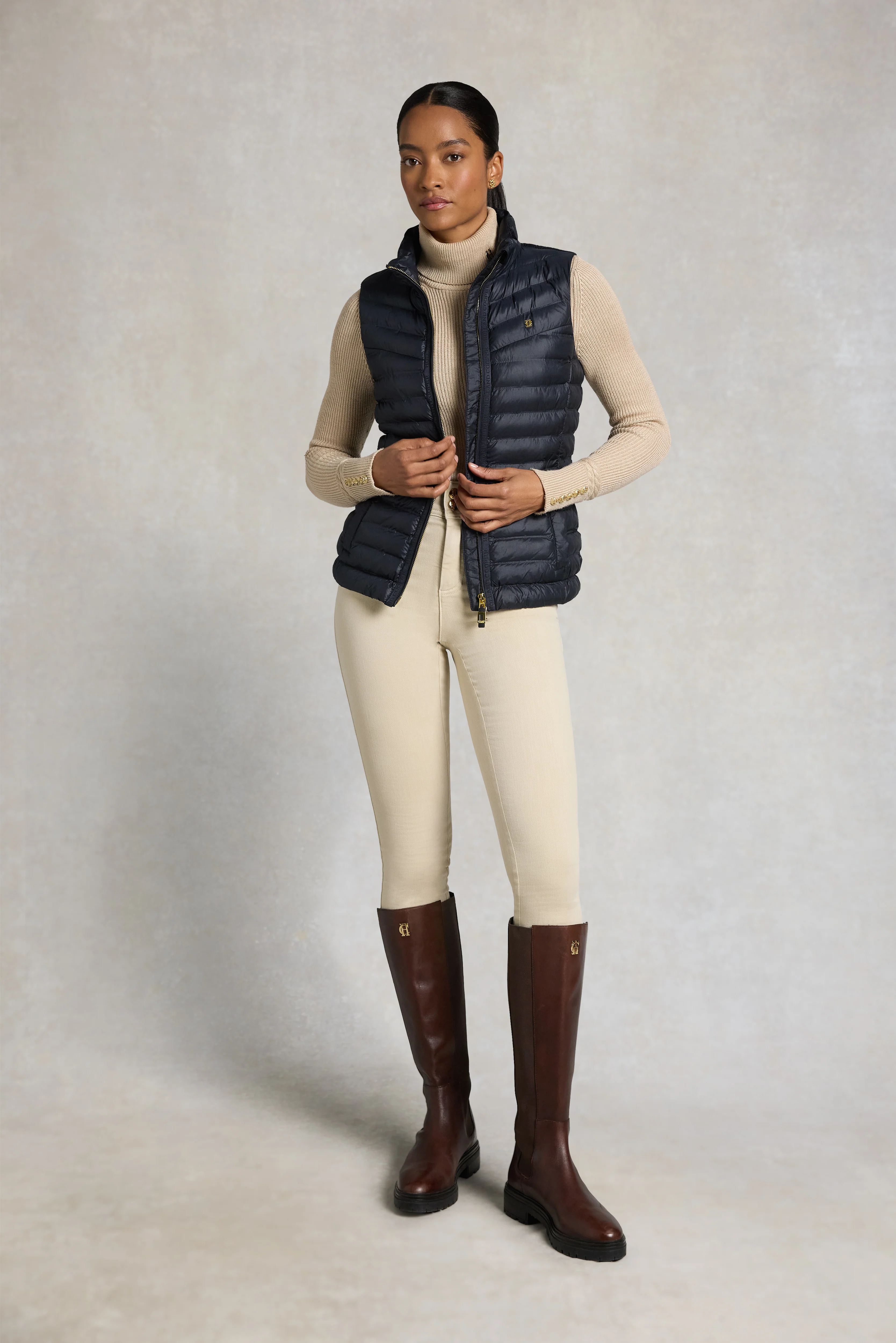 Lightweight Puffer Gilet (Ink Navy) - Image 7