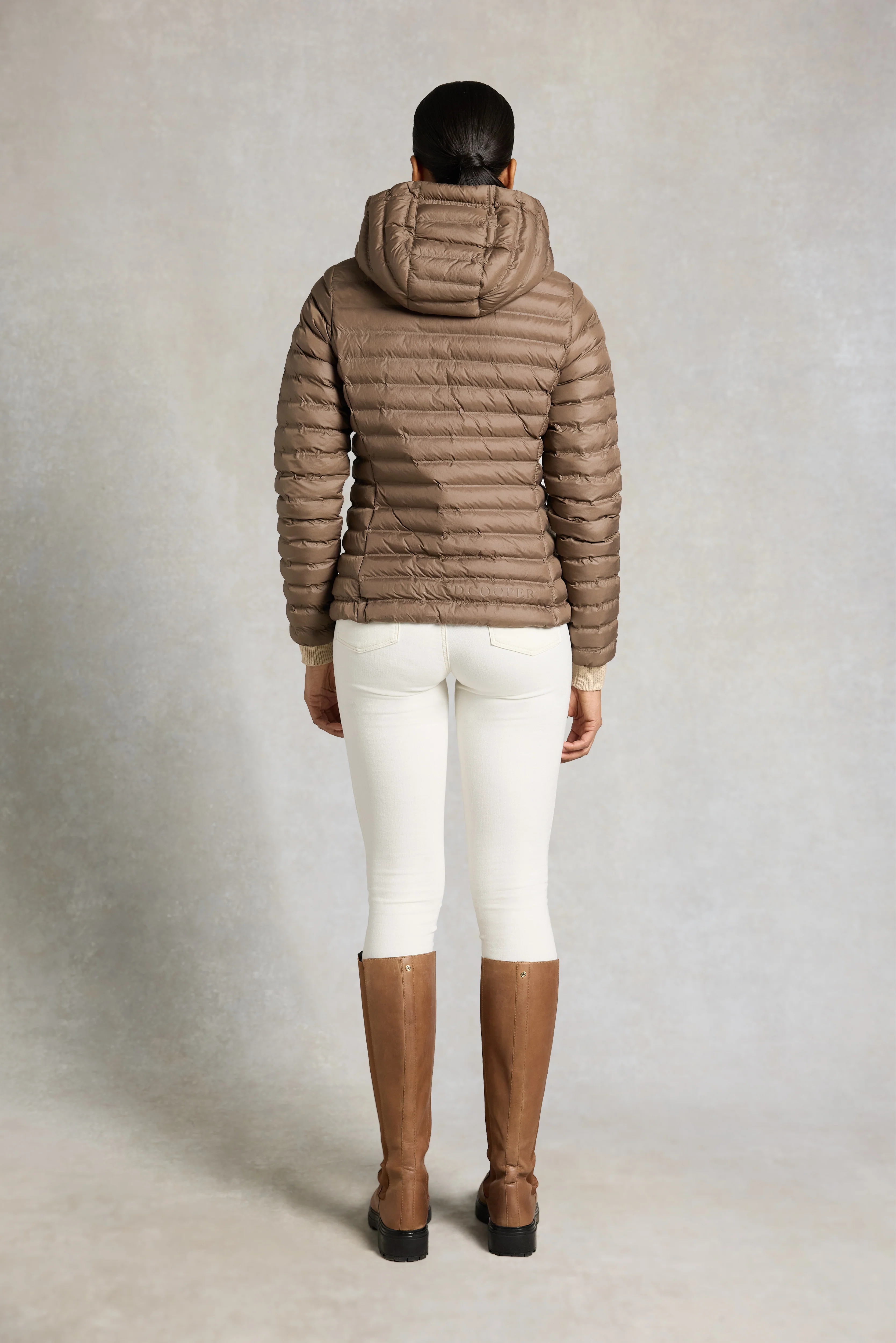Lightweight Puffer Jacket (Chestnut) - Image 5