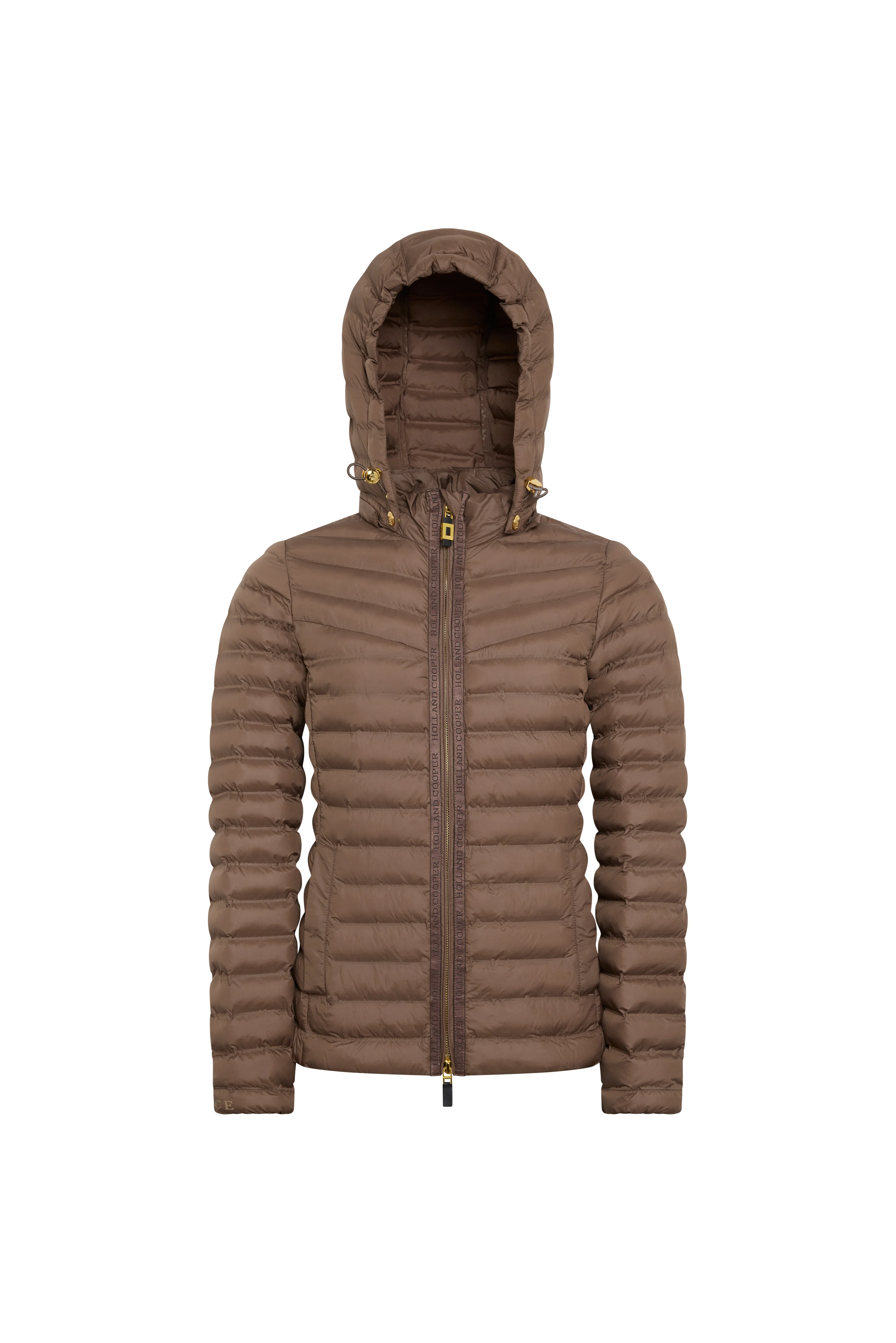 Lightweight Puffer Jacket (Chestnut) - Image 6