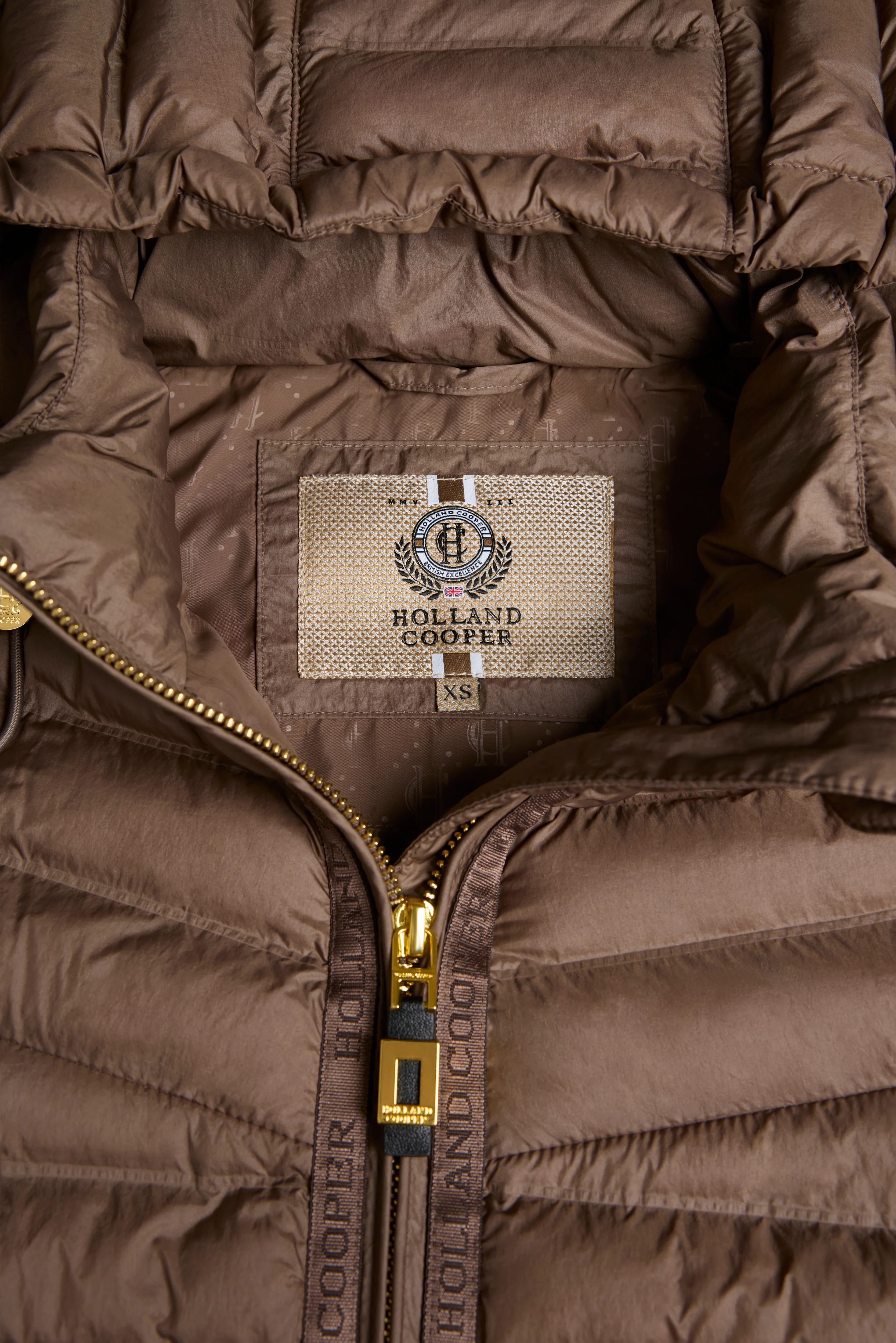 Lightweight Puffer Jacket (Chestnut) - Image 8