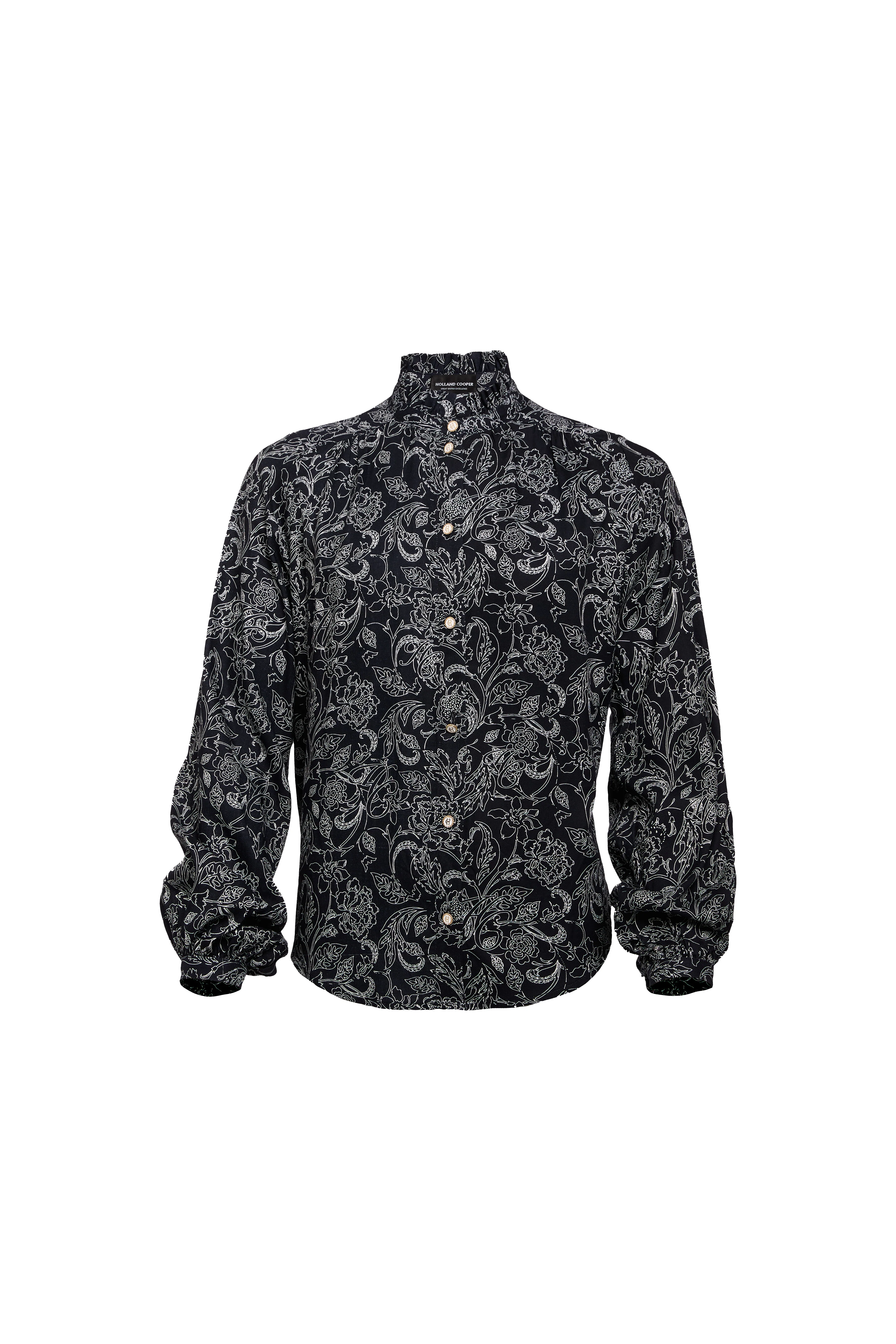 Lilibet Blouse (Navy Floral) - Image 4