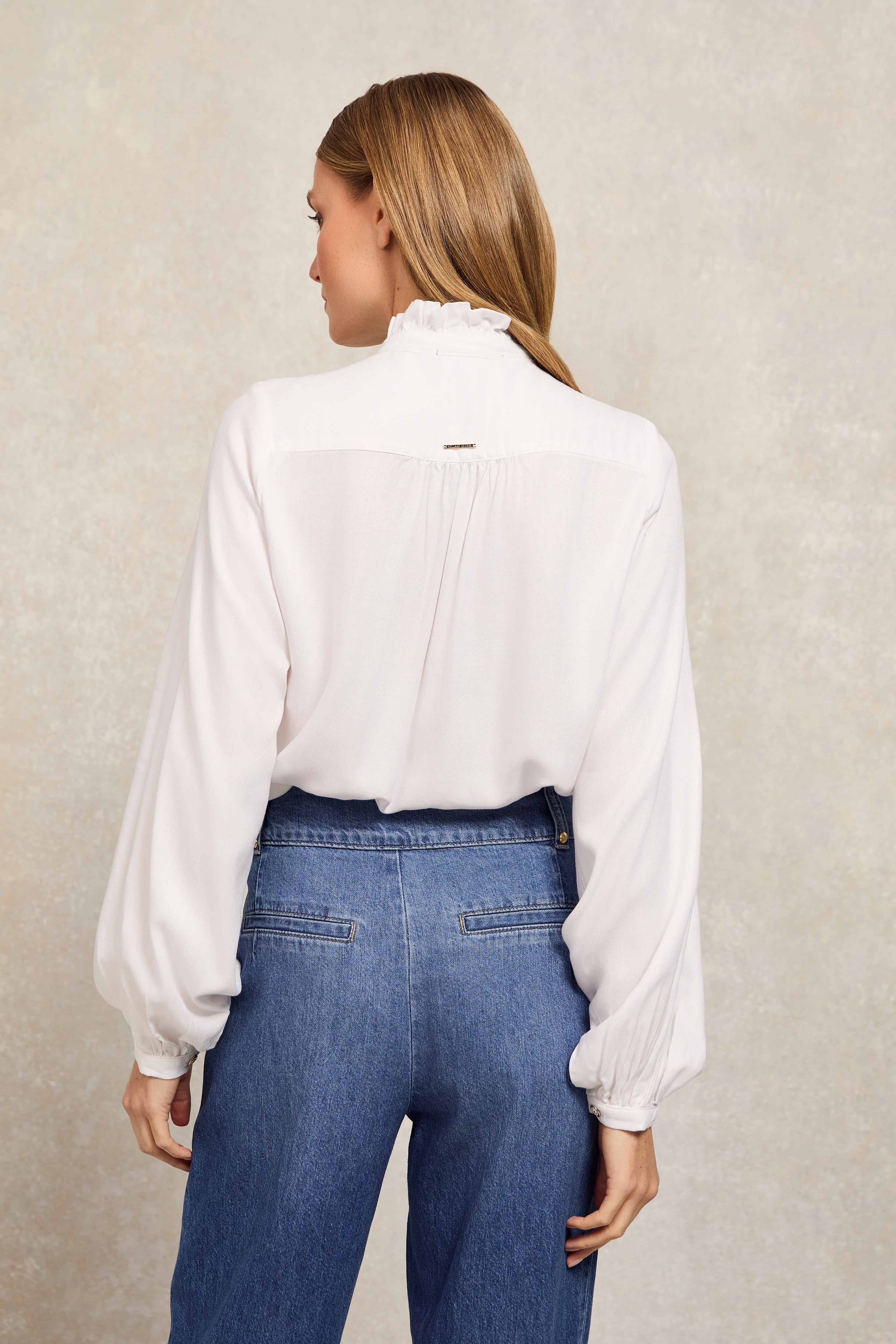 Lilibet Blouse (White) - Image 5