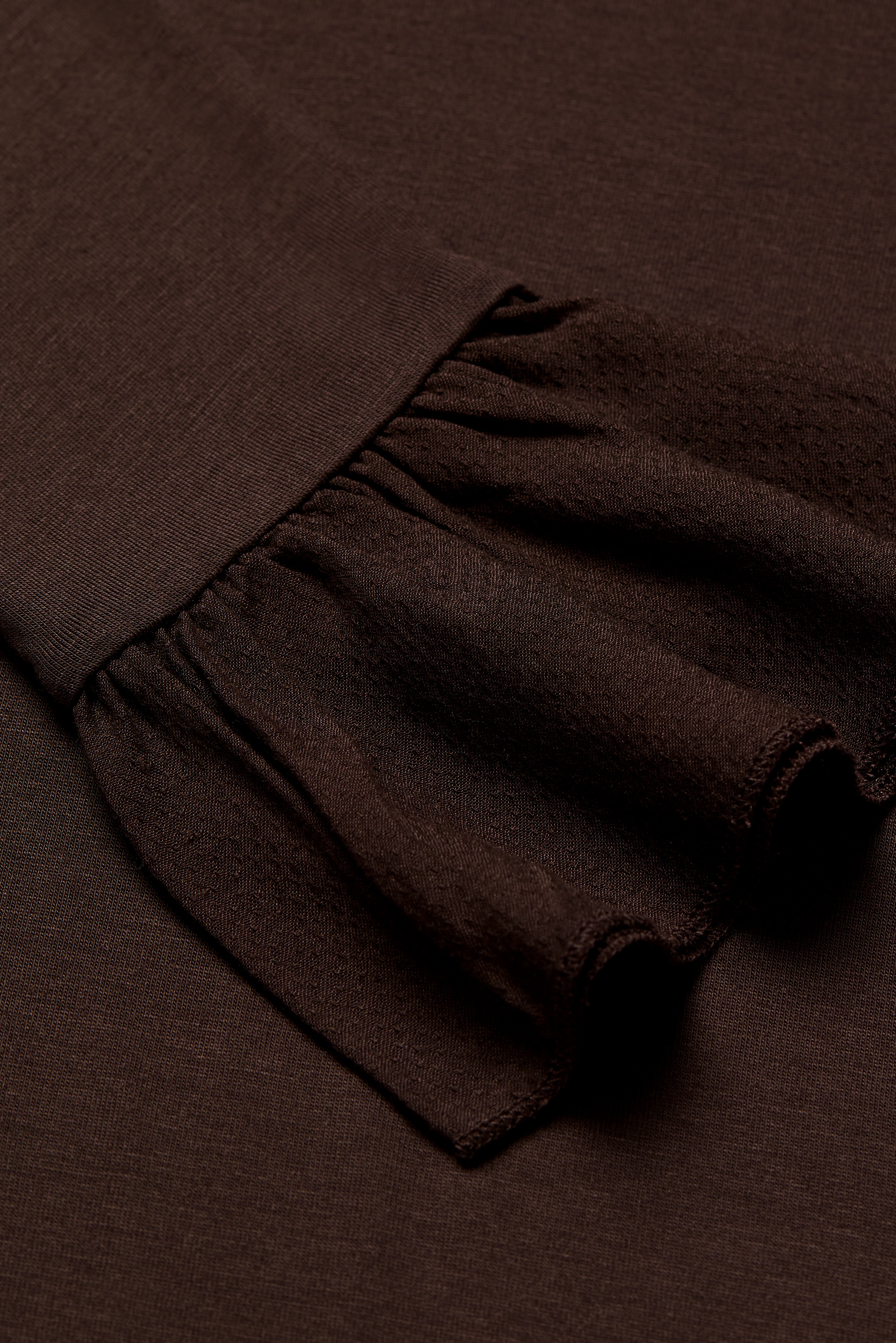 Lilibet Jersey Tee (Chocolate) - Image 7