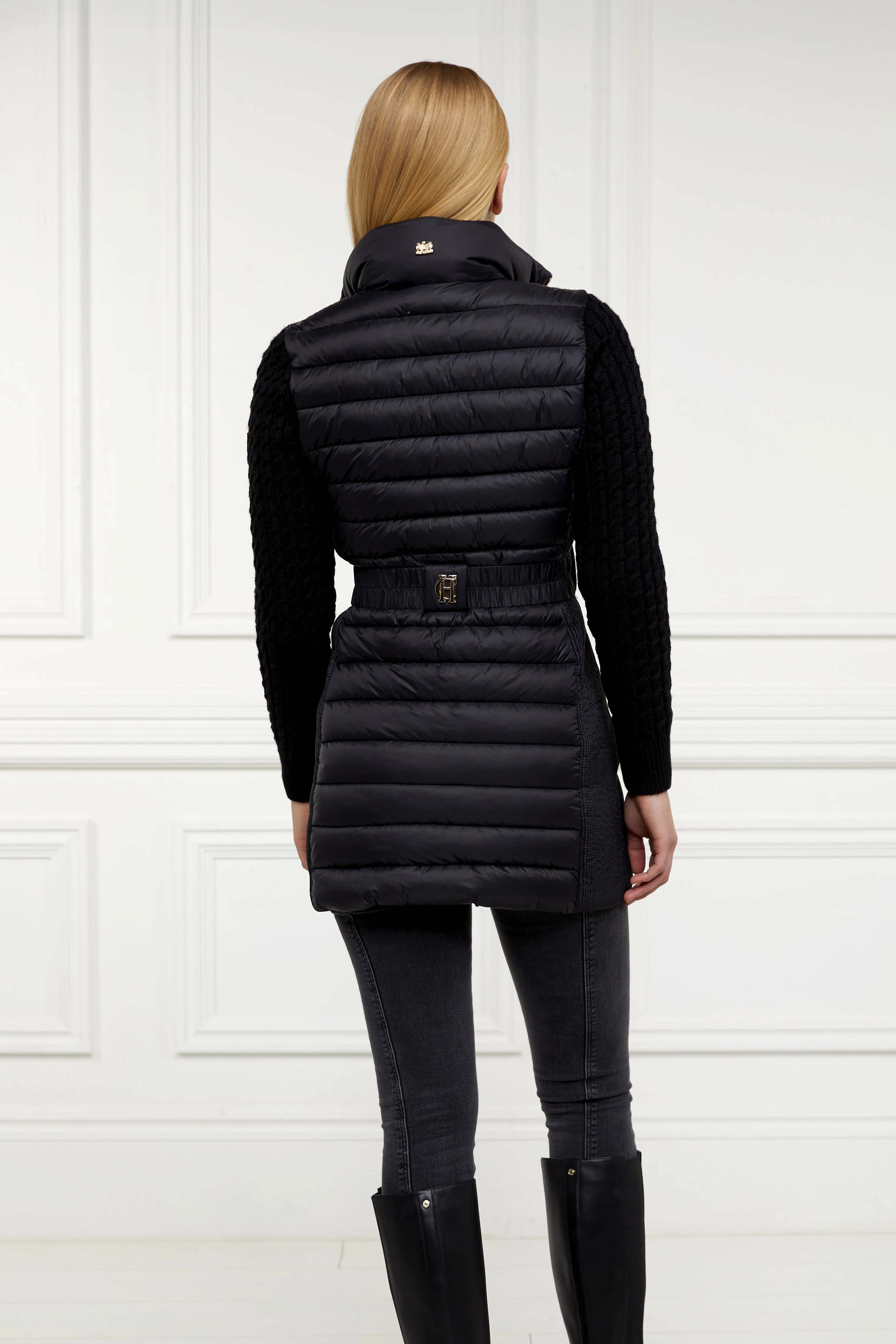 Linfold Hybrid Coat (Black) - Image 6