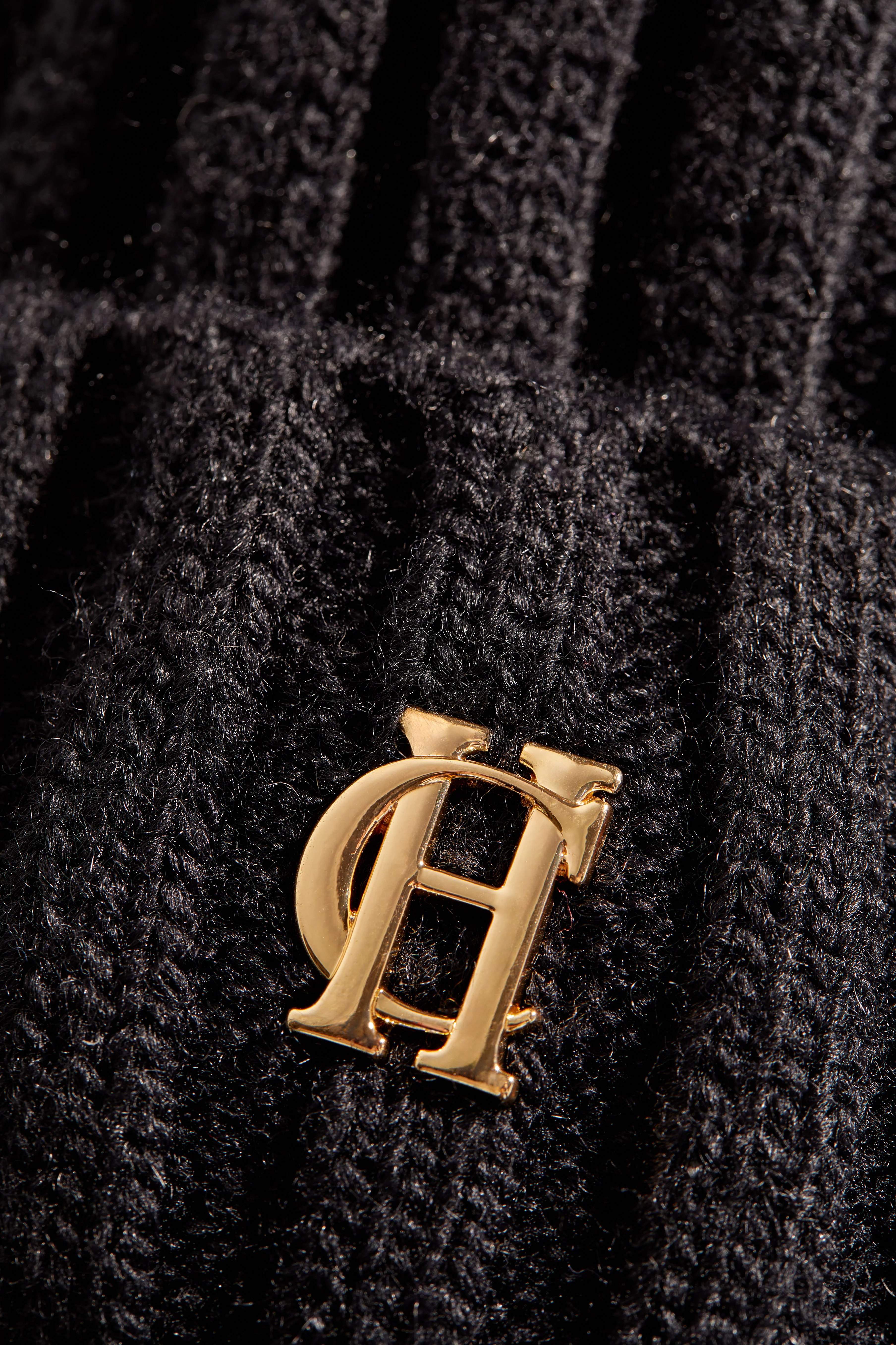 Little Knitted Hat (Black) - Image 3