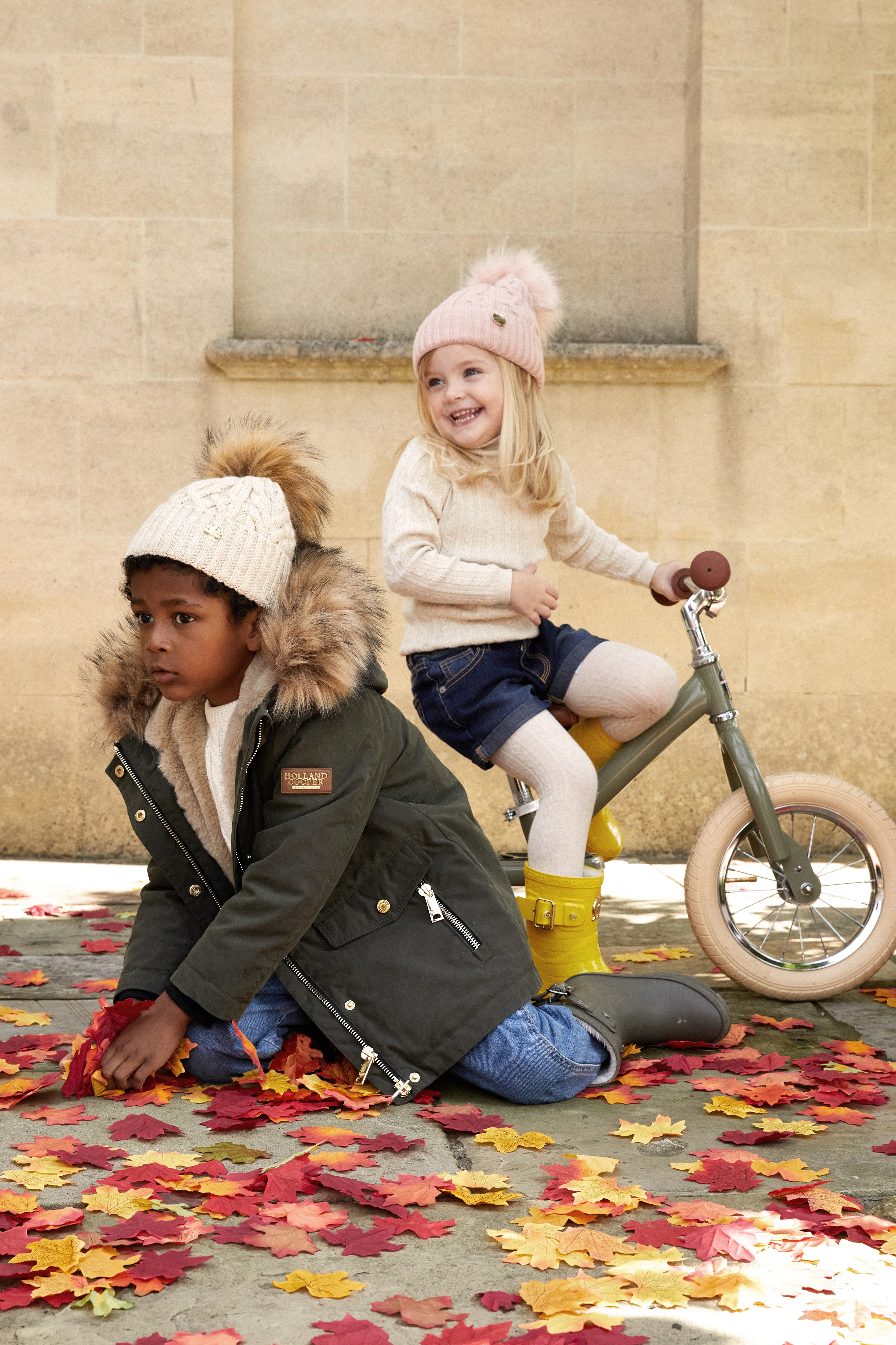 Little Montana Parka (Khaki Wax) - Image 9