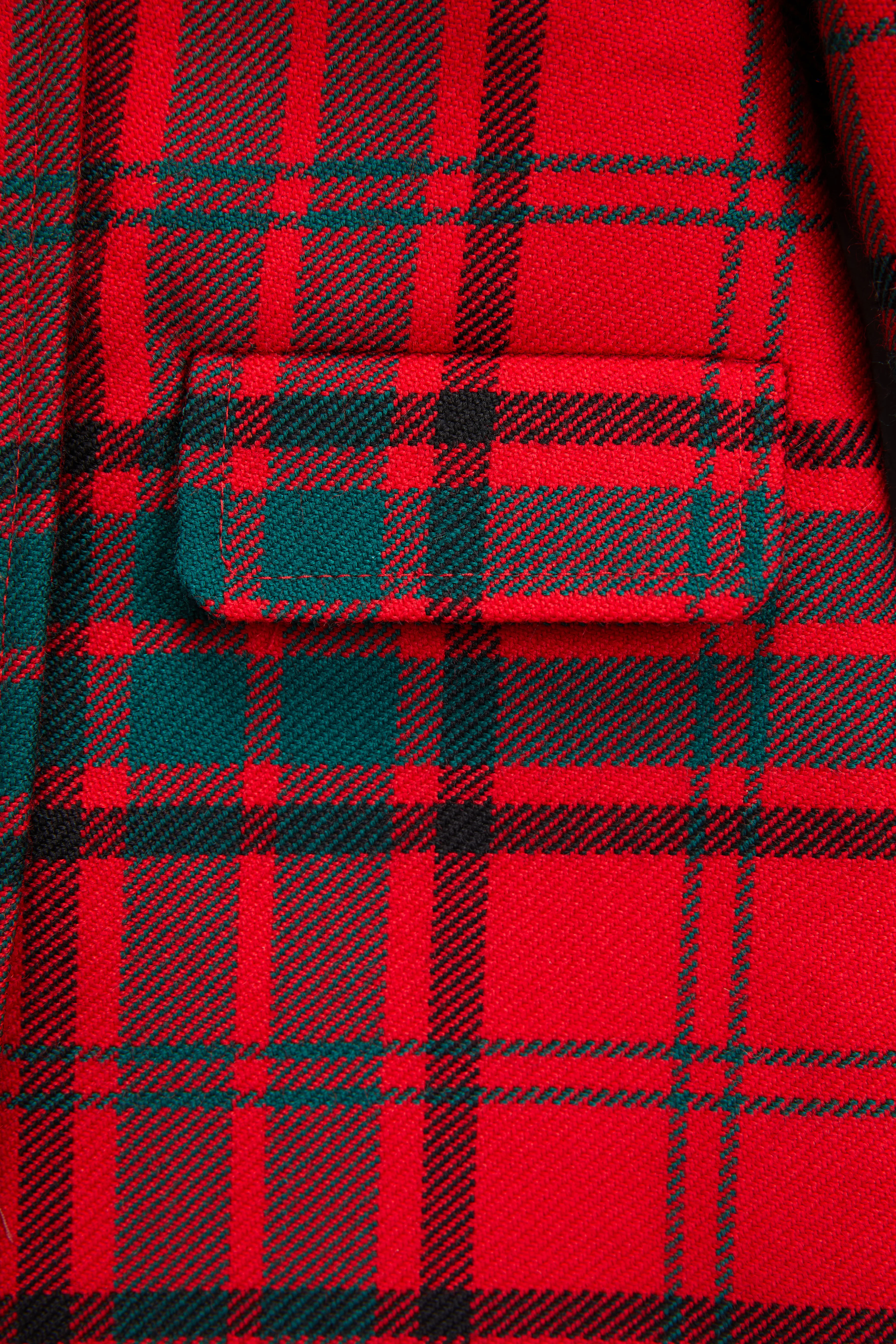 Little Town Coat (Red Tartan) - Image 4