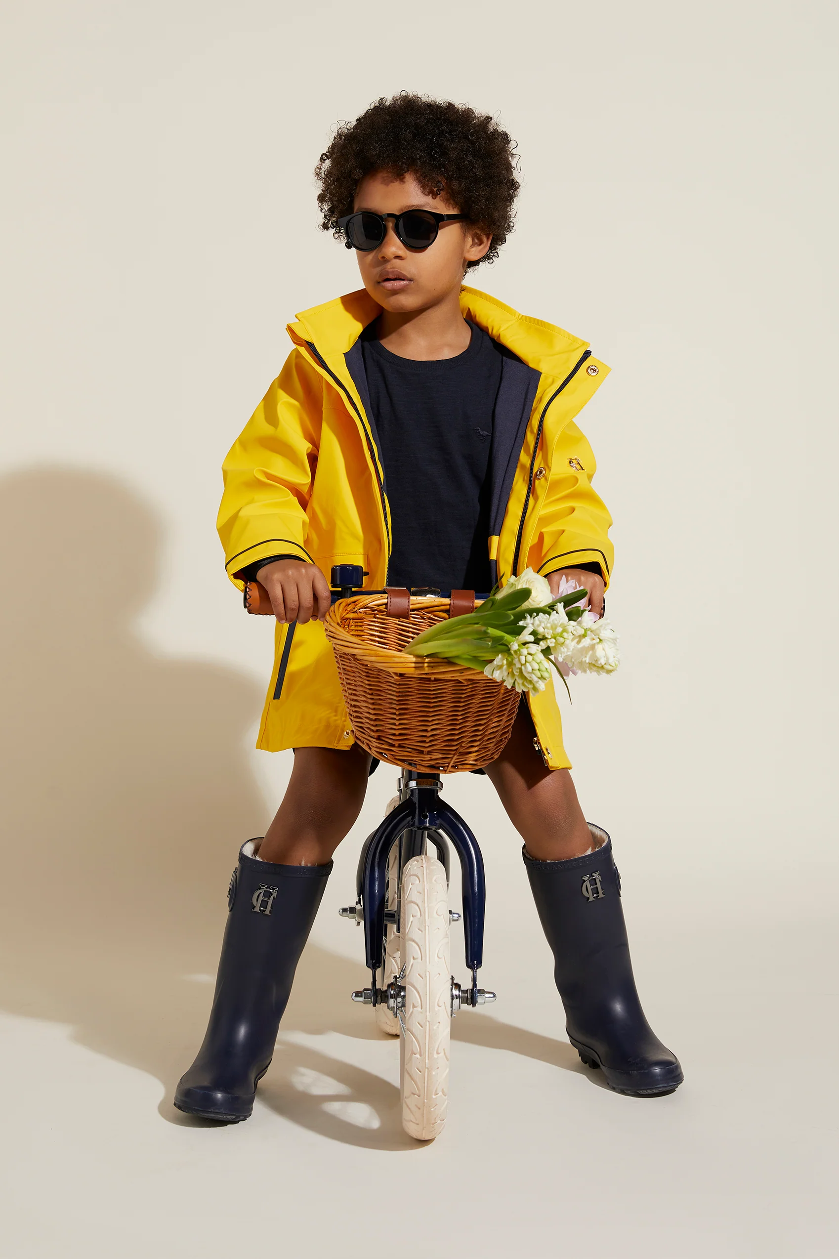 Little Wellie - Junior (Midnight Feast Navy Matte) - Image 3