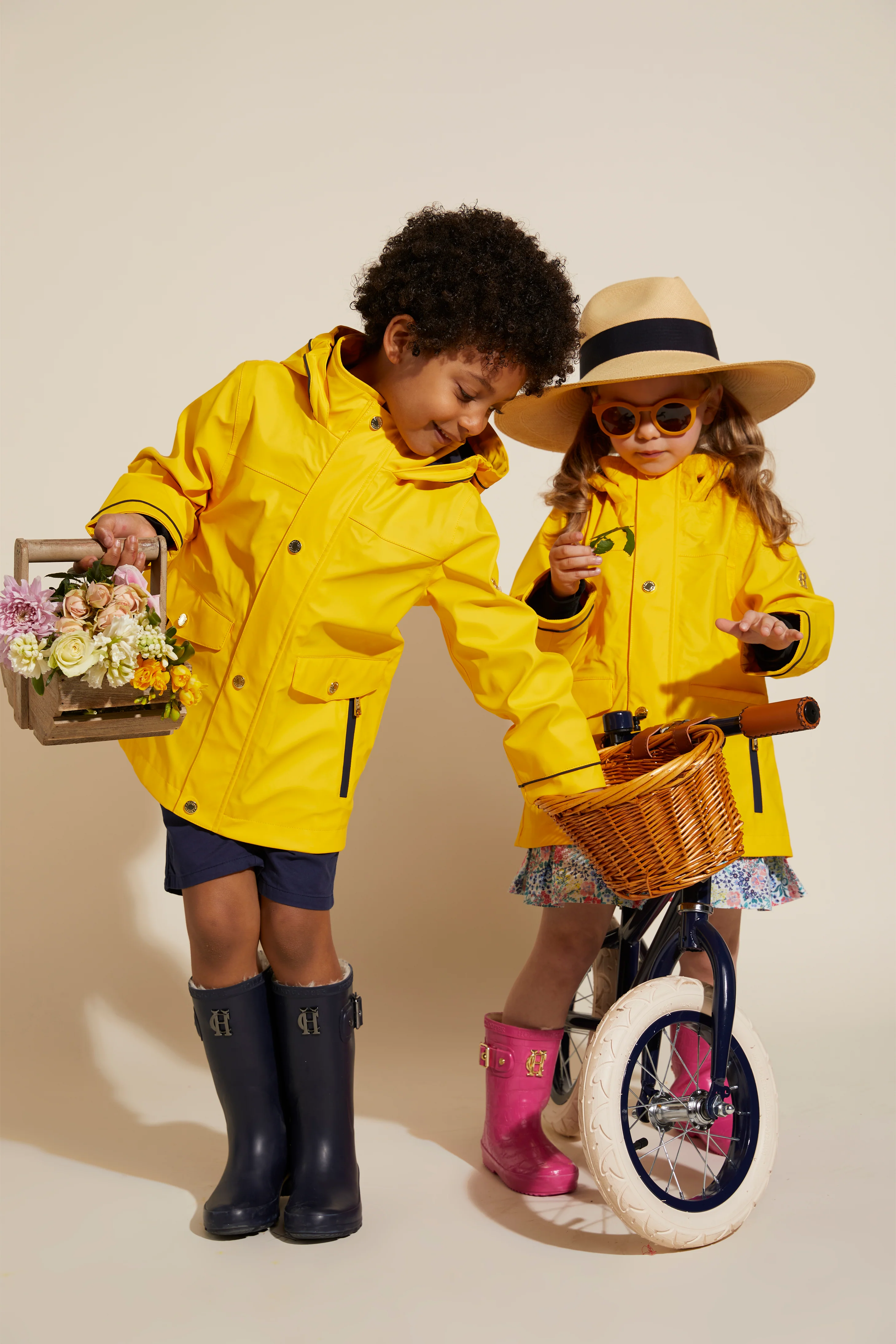 Little Wellie - Junior (Midnight Feast Navy Matte) - Image 9