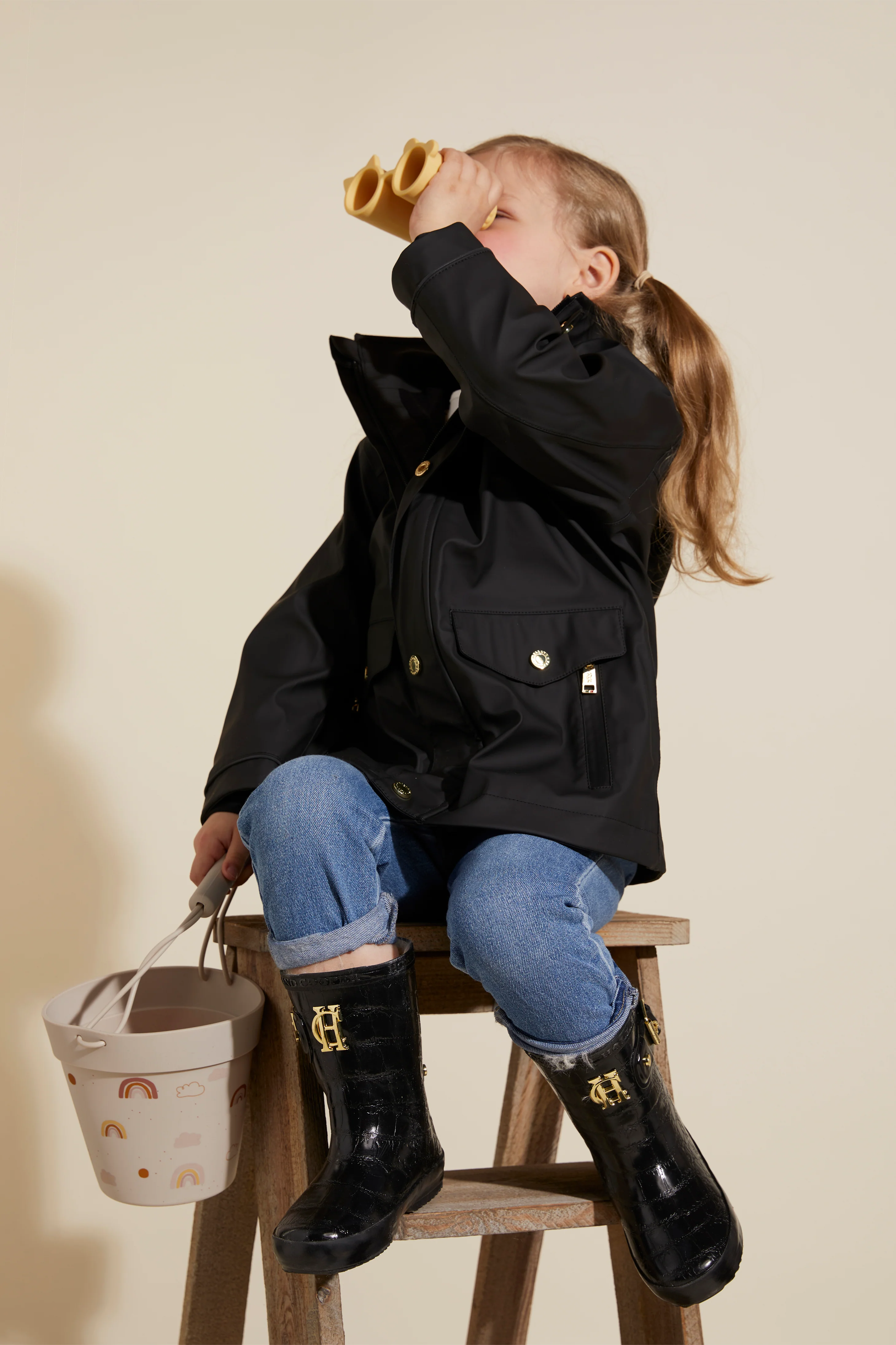 Little Wellie - Toddler (Liquorice) - Image 2