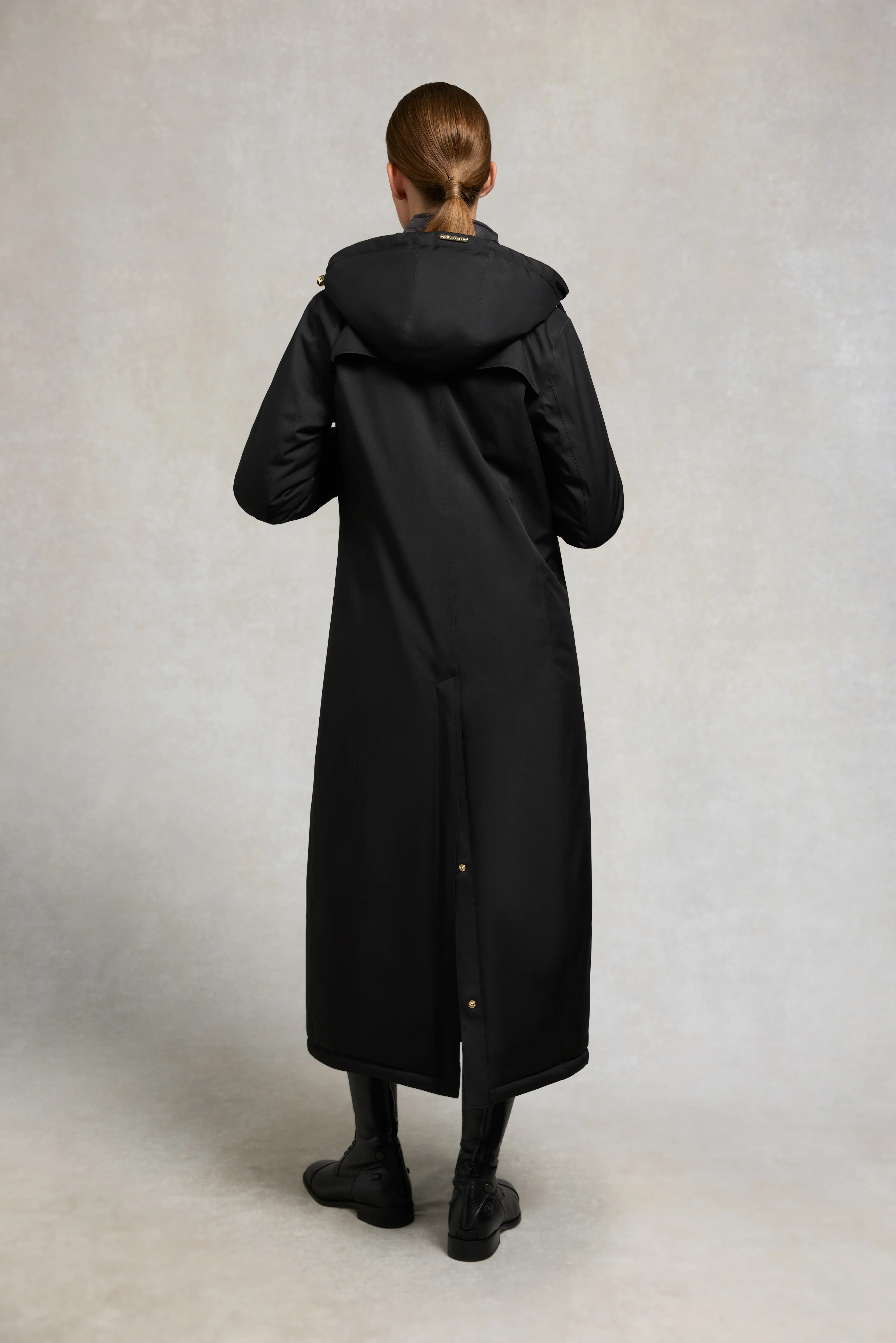 Longline Training Coat (Black) - Image 4