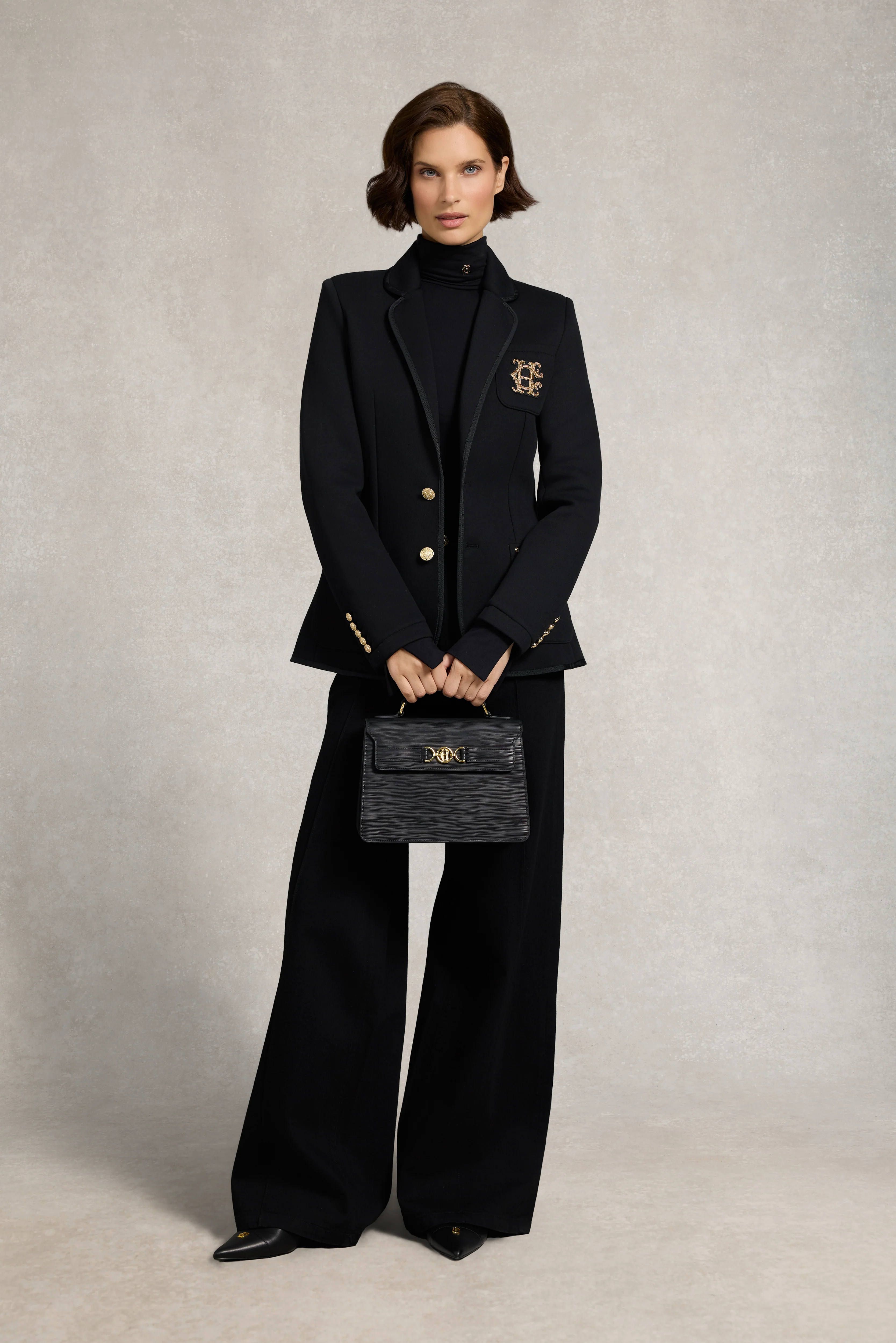 Lucy Essential Roll Neck (Black) - Image 3