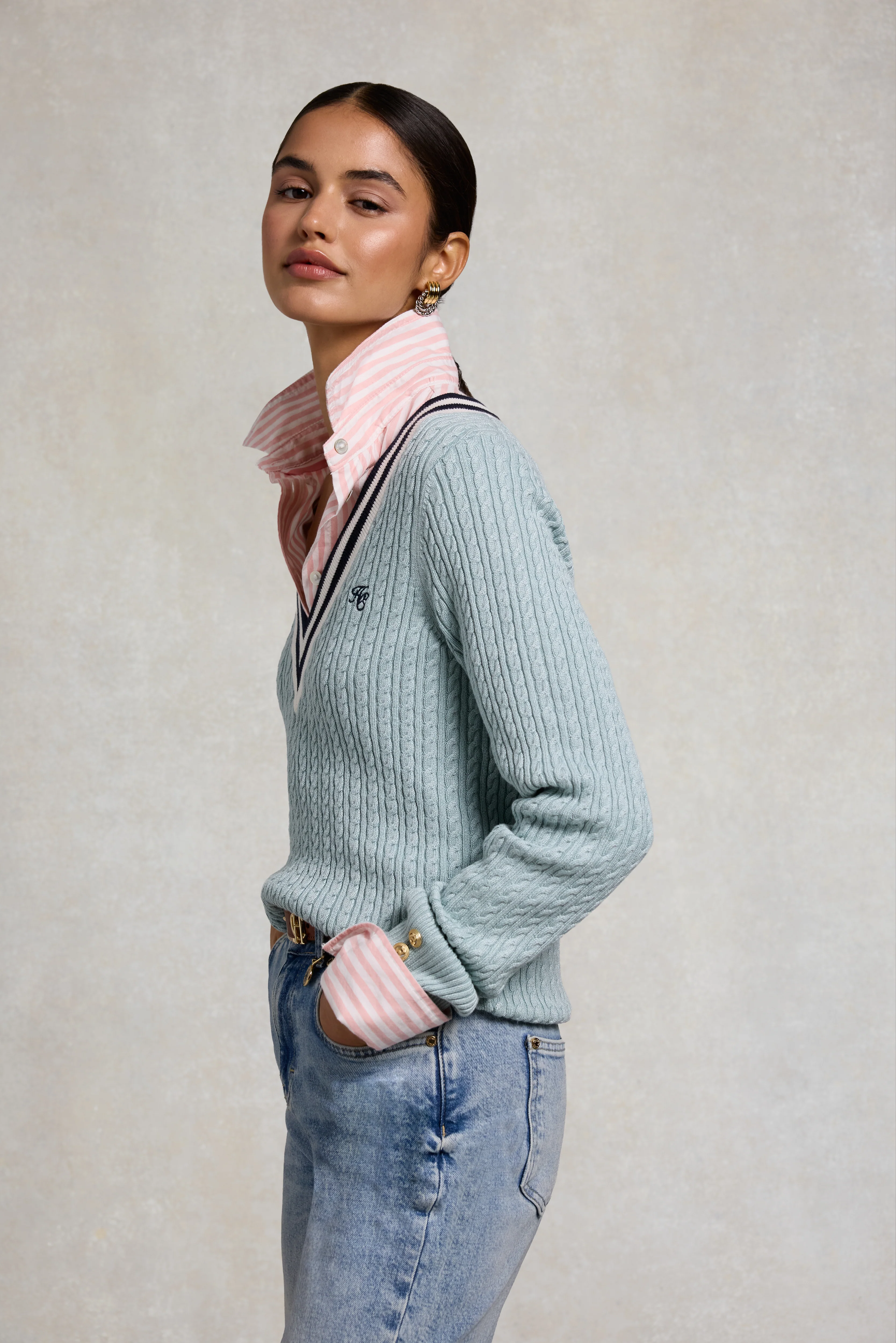 Lucy Knit (Aqua) - Image 4