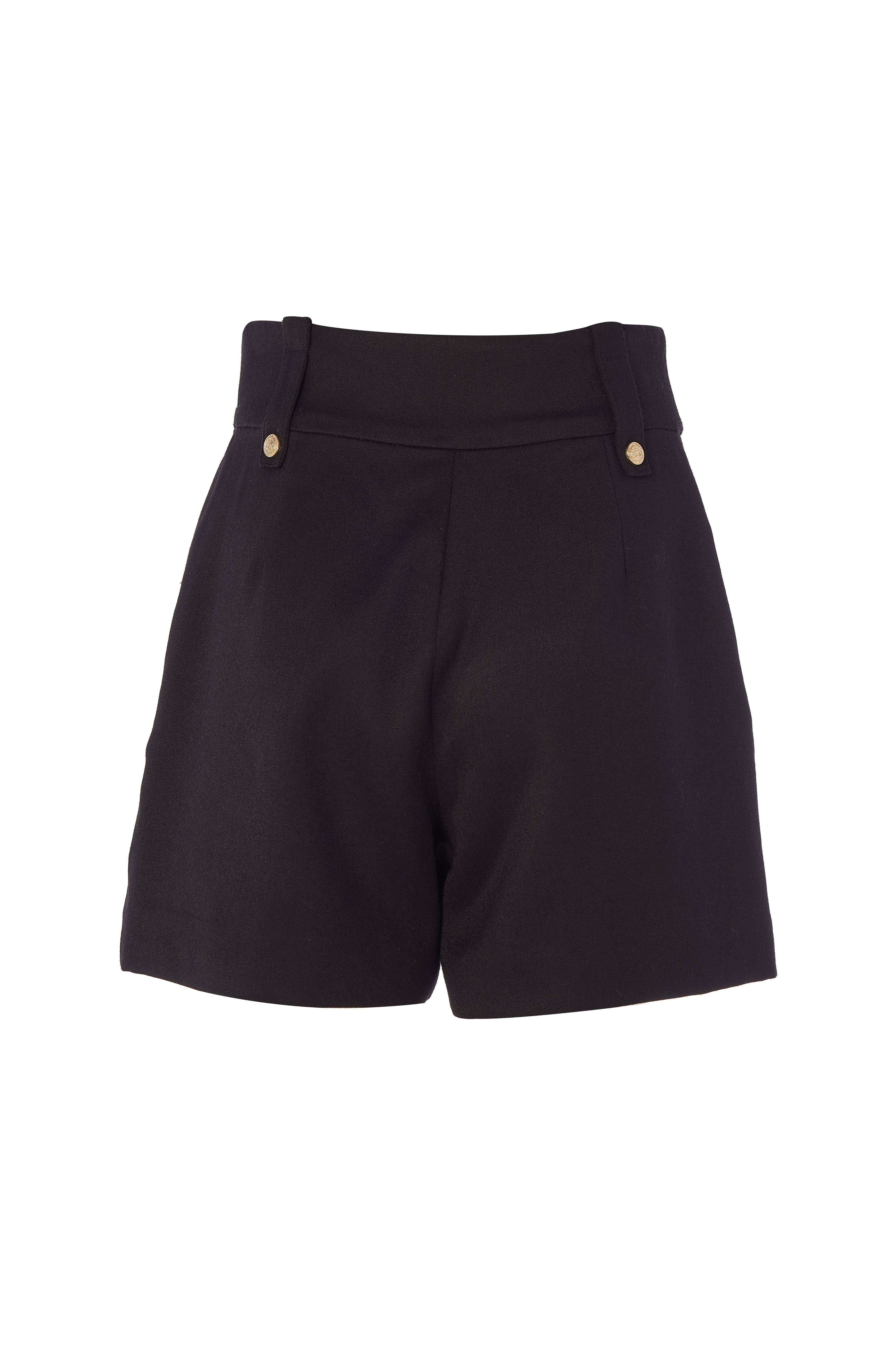 Luxe Tailored Short (Black Barathea) - Image 7
