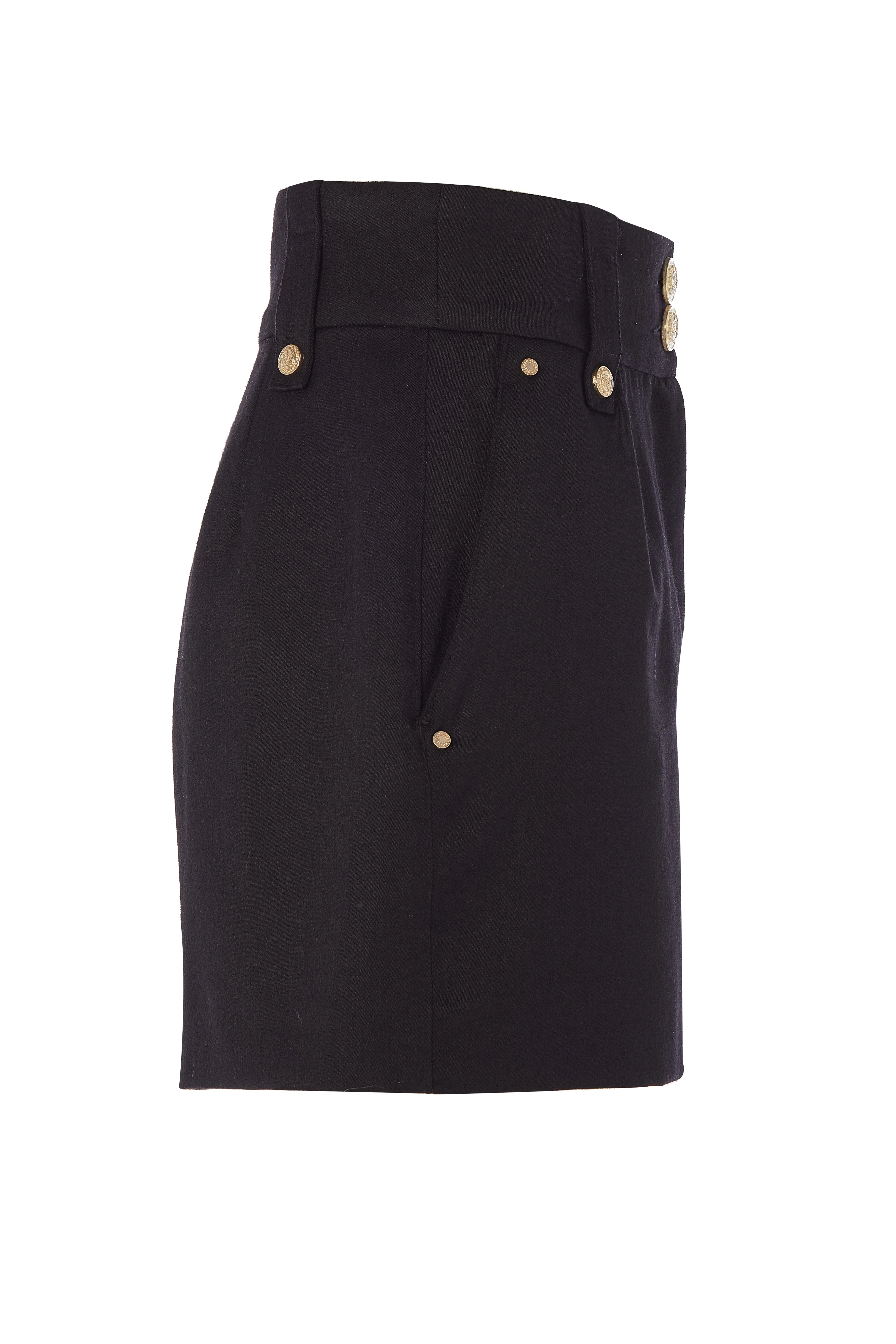 Luxe Tailored Short (Black Barathea) - Image 8
