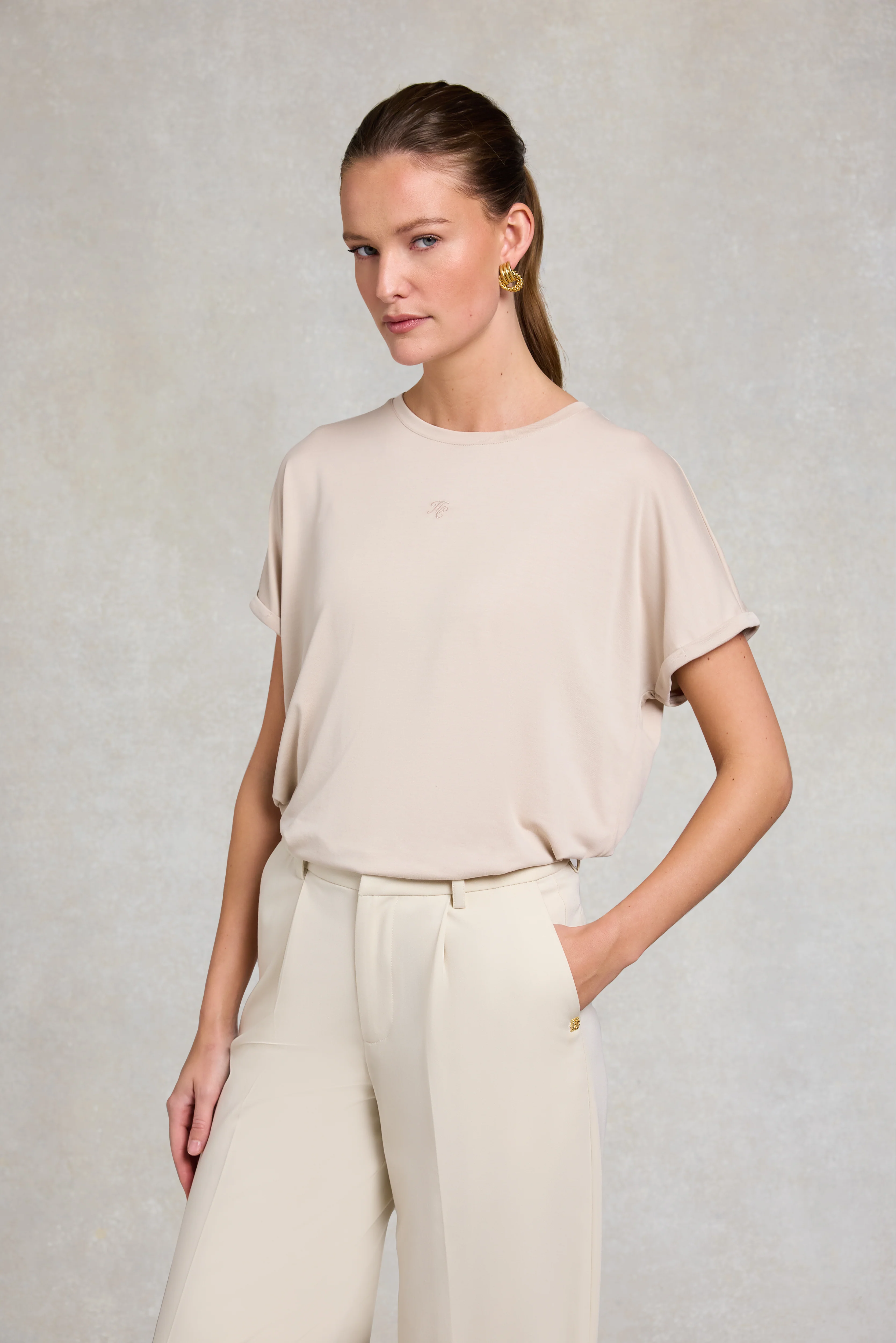 Madison Tee (Light Stone) - Image 2
