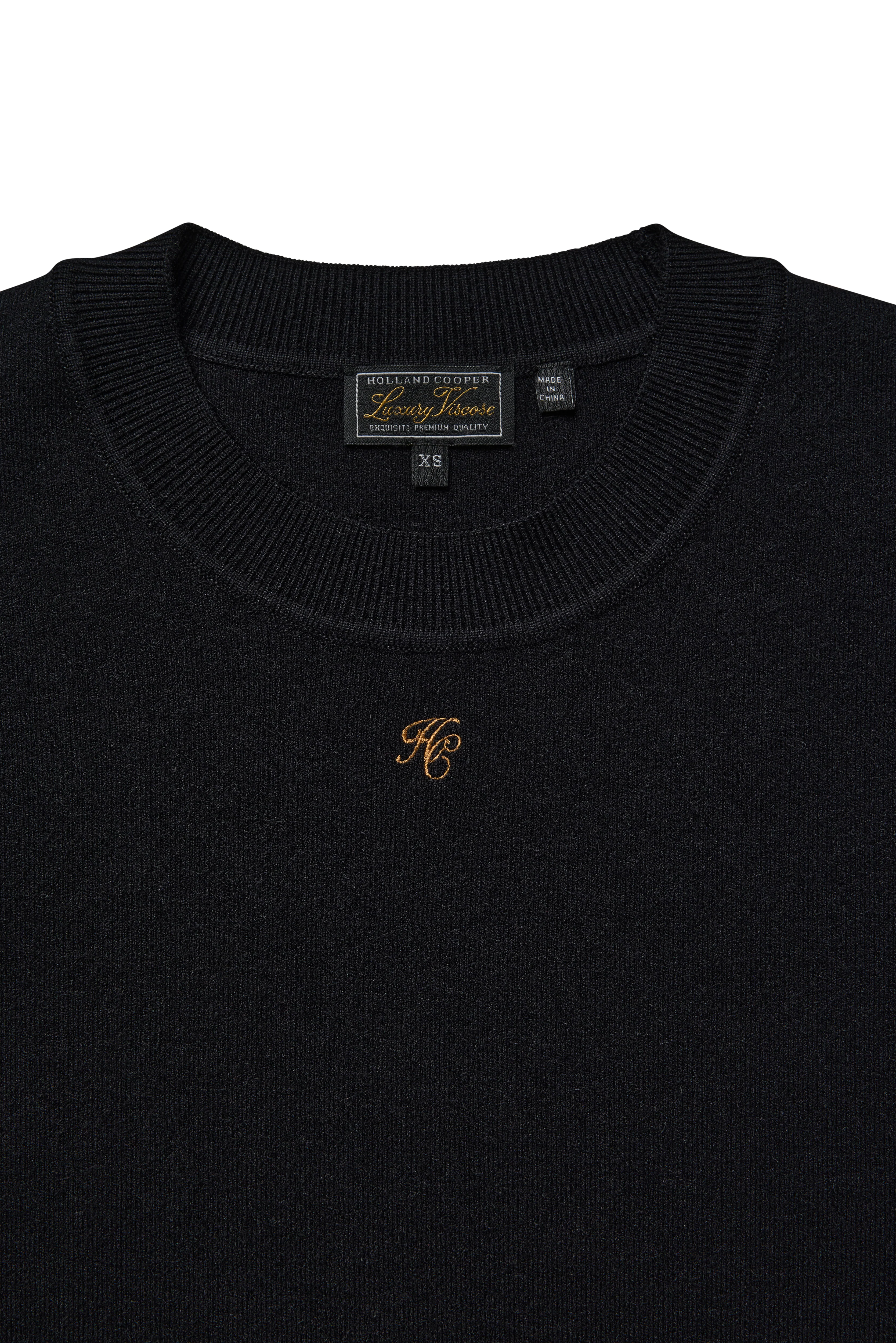 Maria Crew Neck Knit (Black) - Image 6