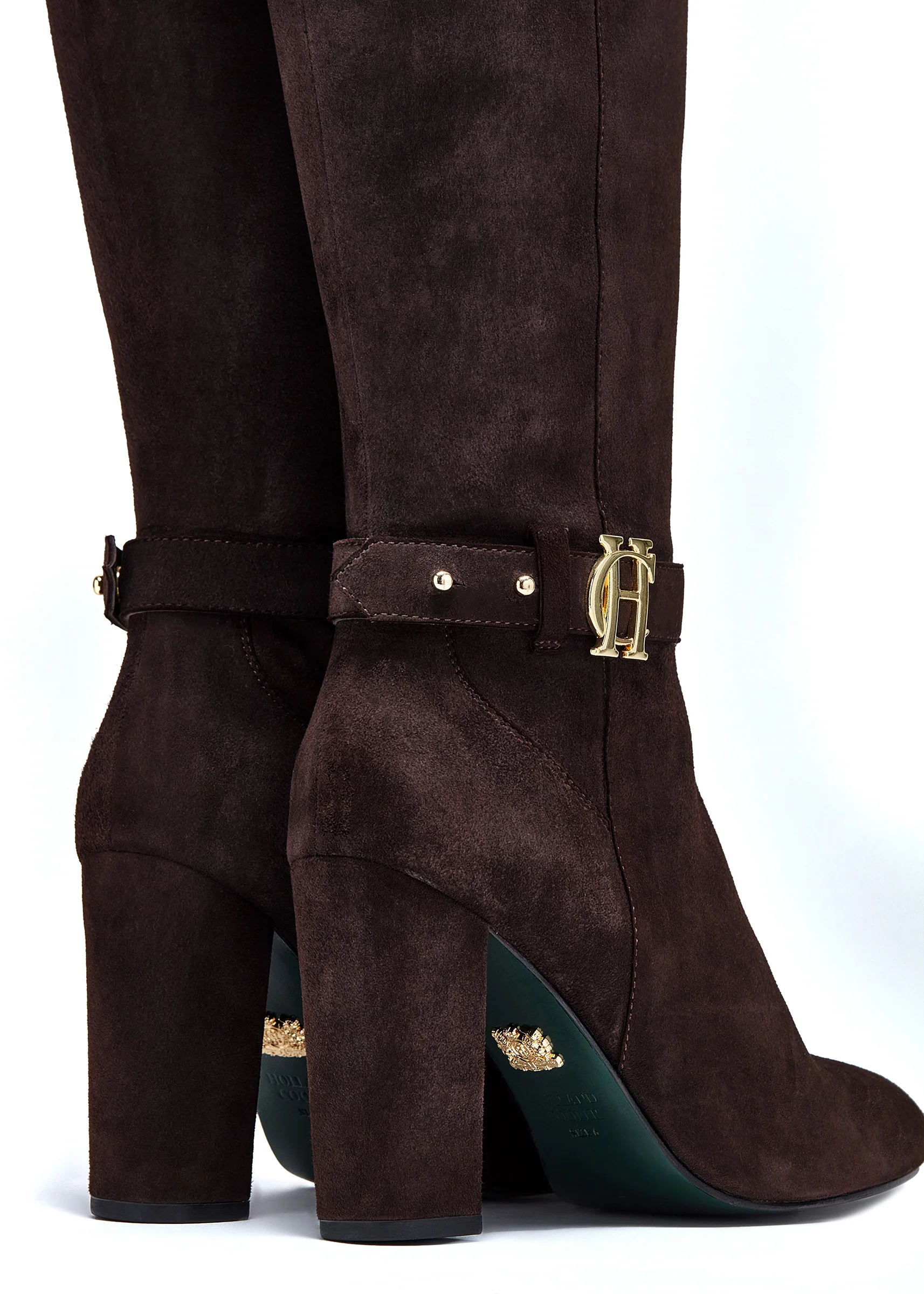 Marlborough Knee Boot (Chocolate) - Image 10