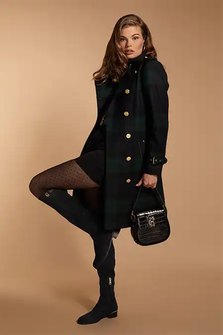 Marlborough Trench Coat (Blackwatch) - Image 5