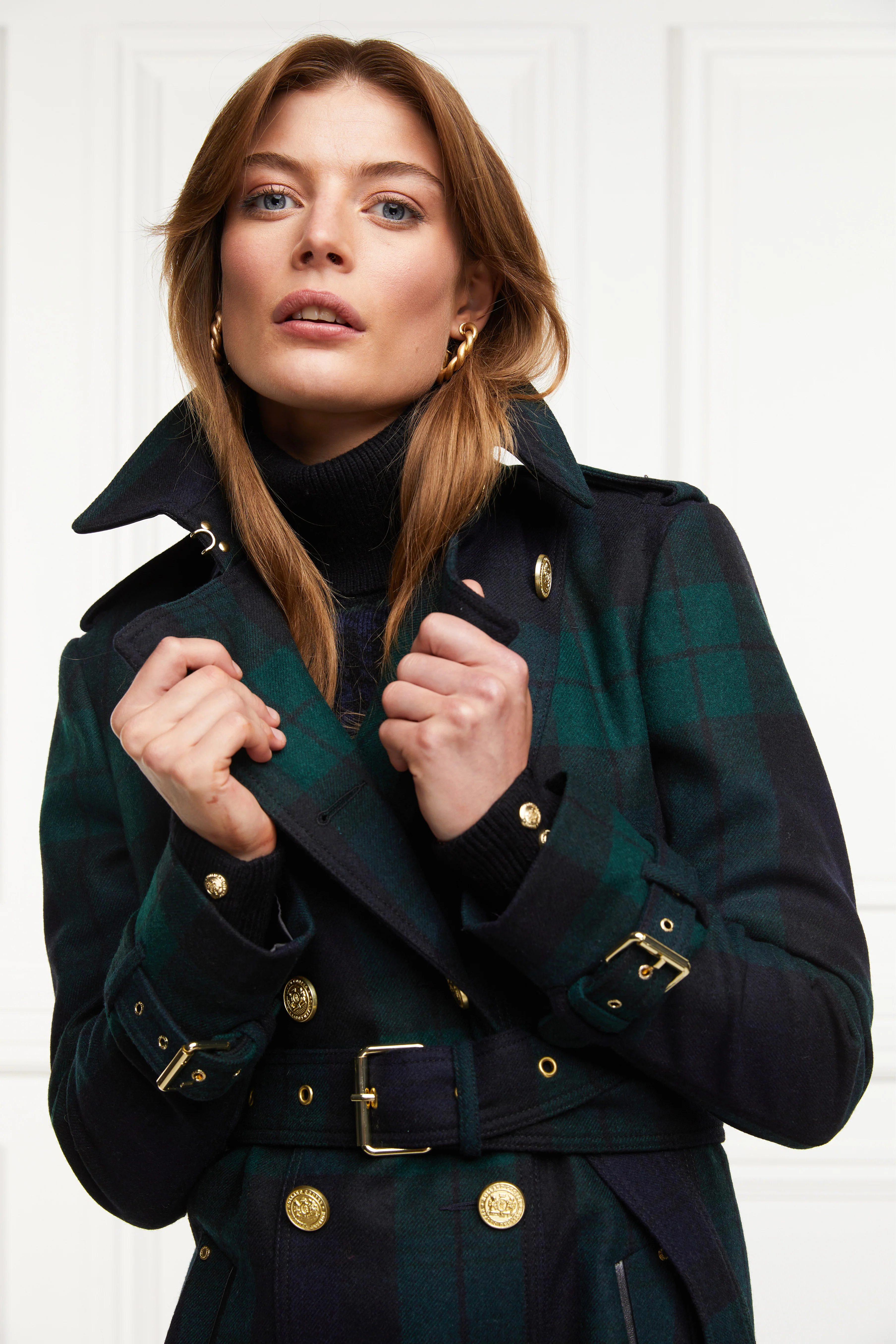 Marlborough Trench Coat (Blackwatch) - Image 6
