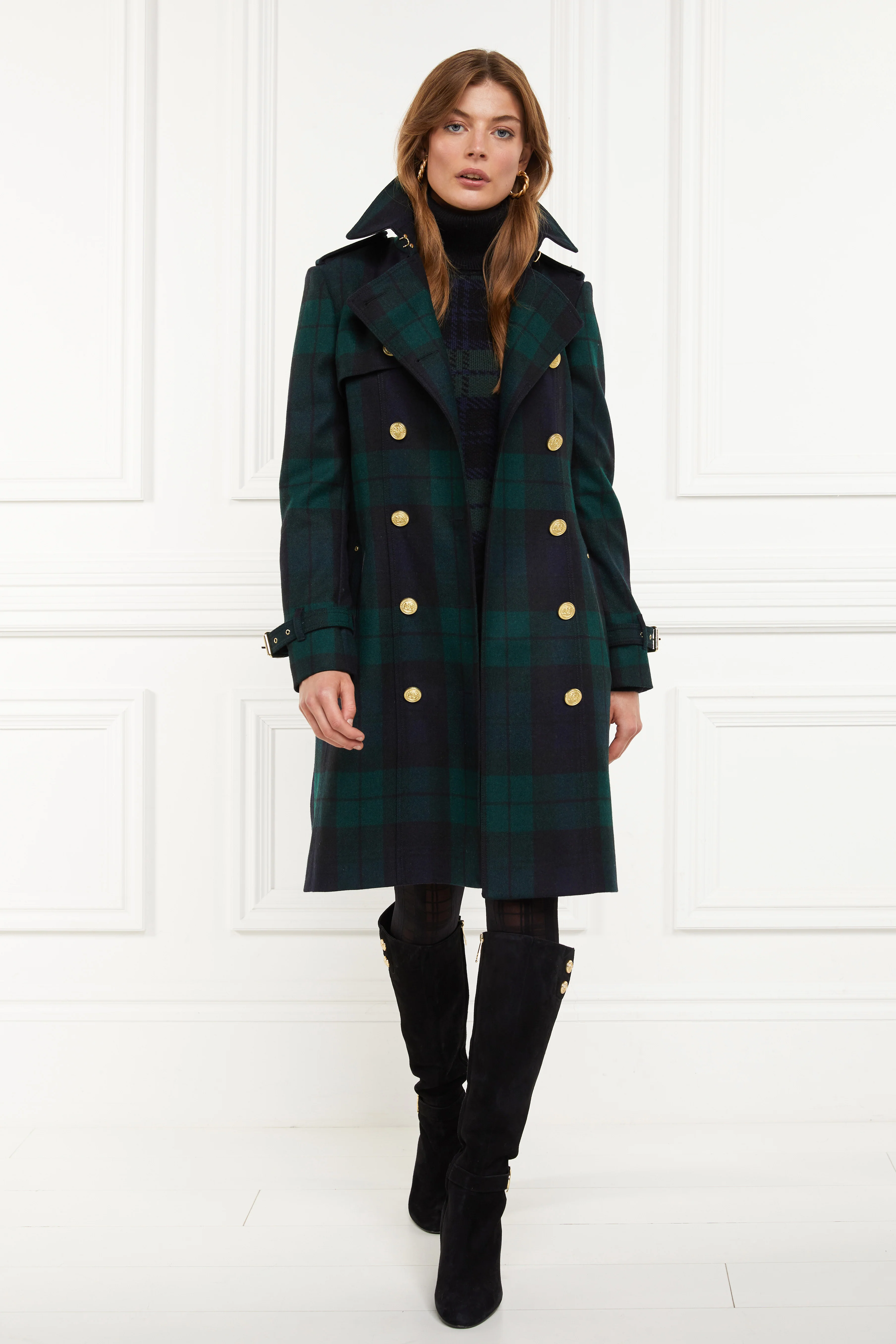 Marlborough Trench Coat (Blackwatch) - Image 7