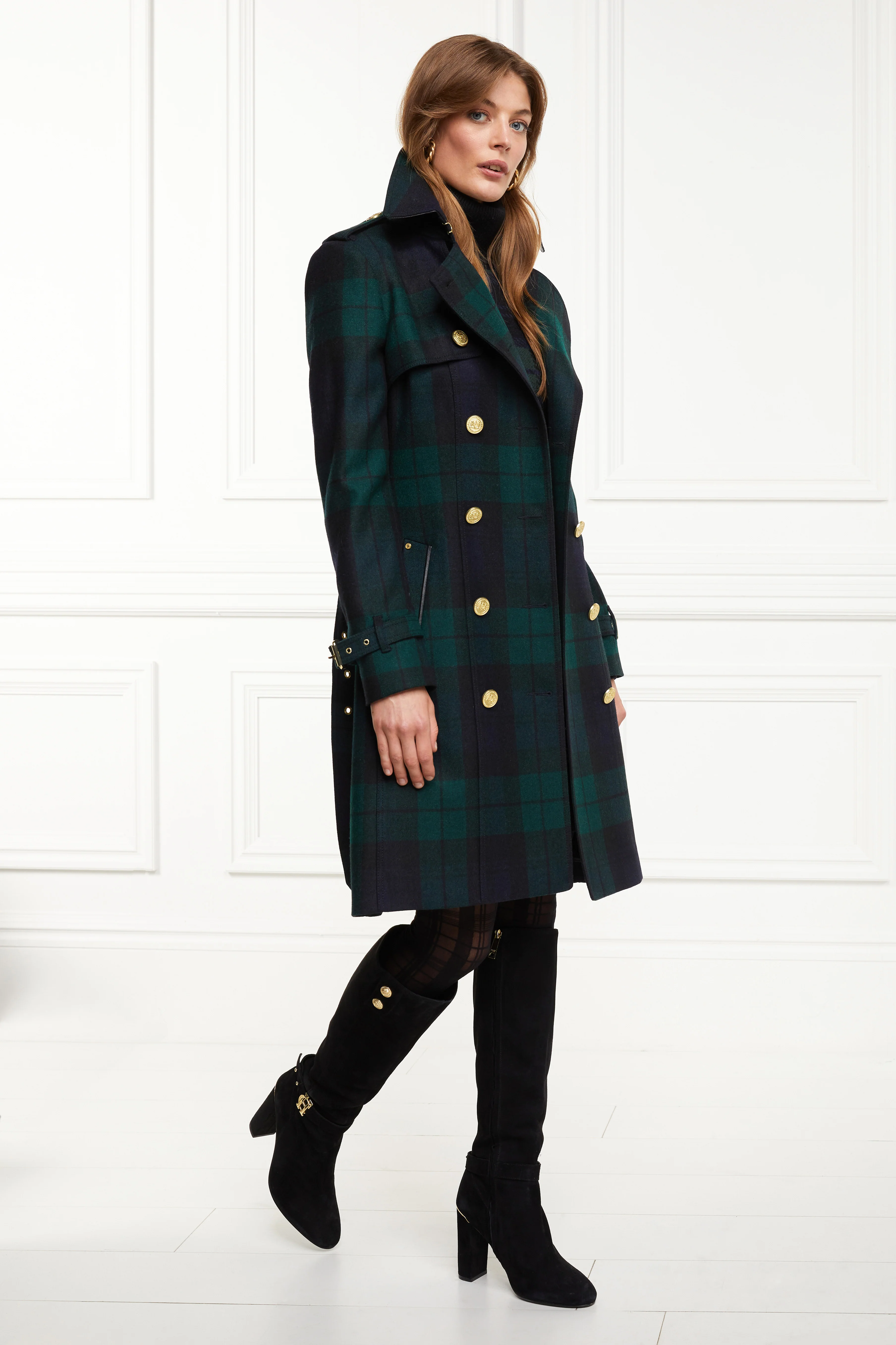 Marlborough Trench Coat (Blackwatch) - Image 8
