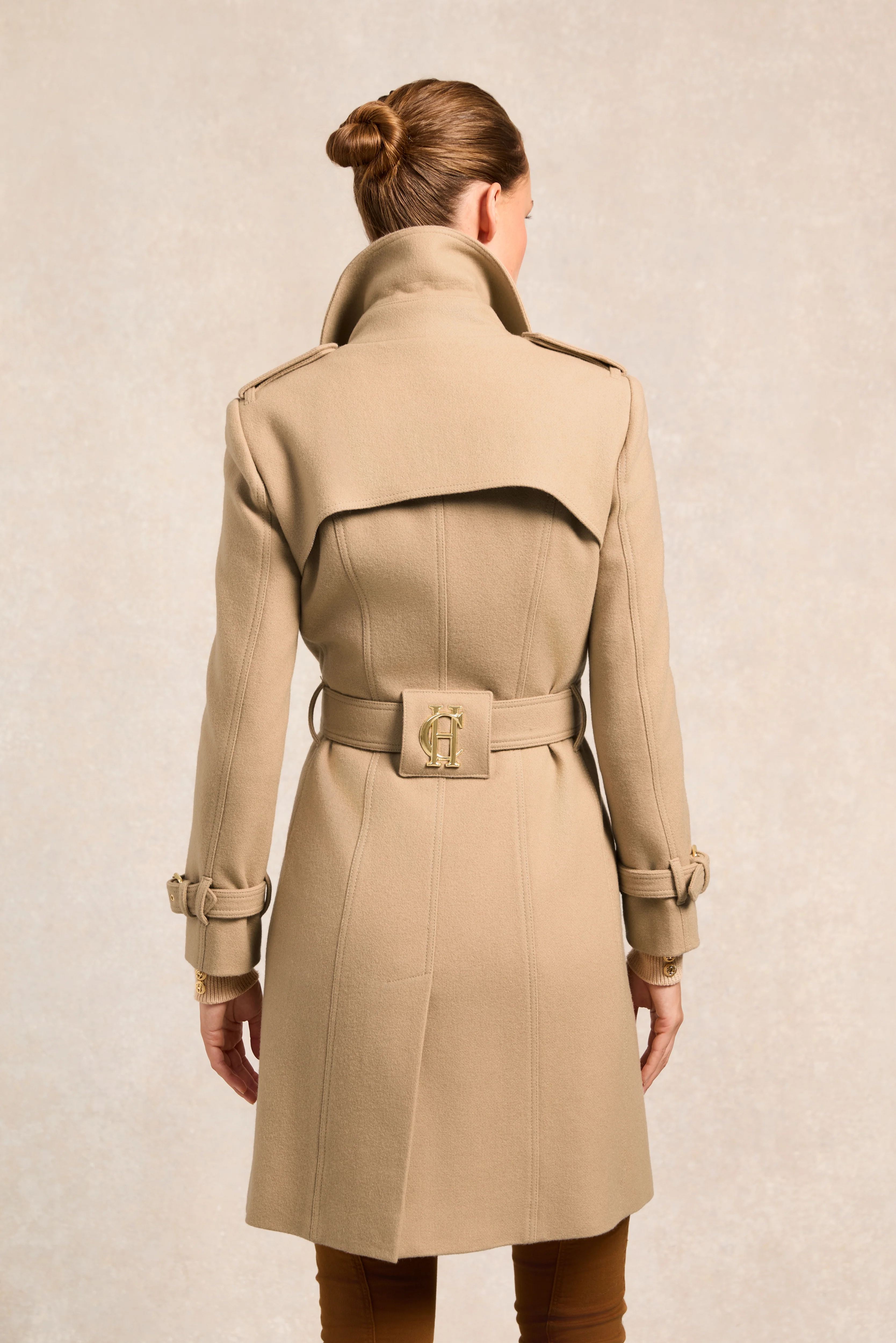Marlborough Trench Coat (Camel) - Image 6