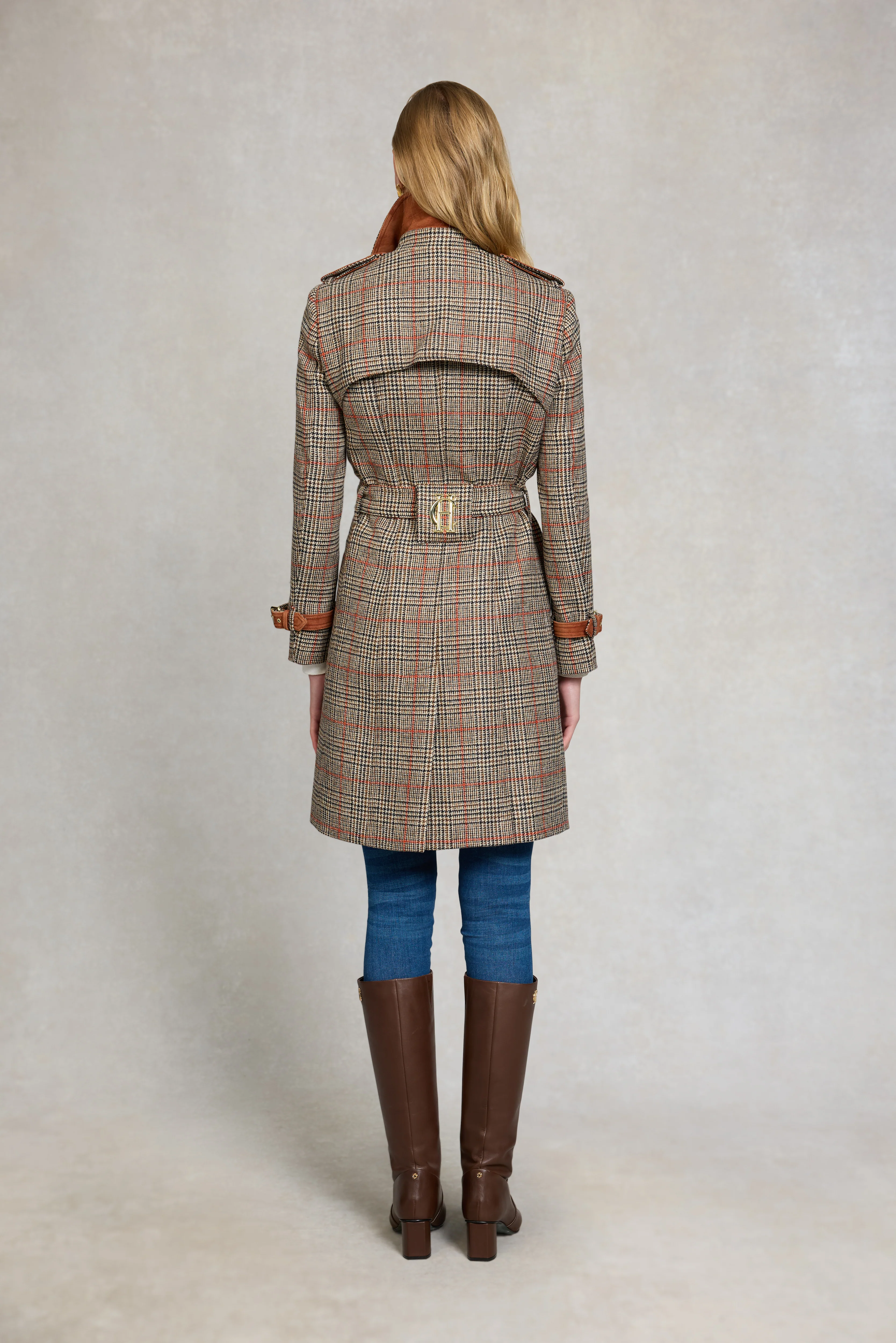 Marlborough Trench Coat (Orange Windsor) - Image 5