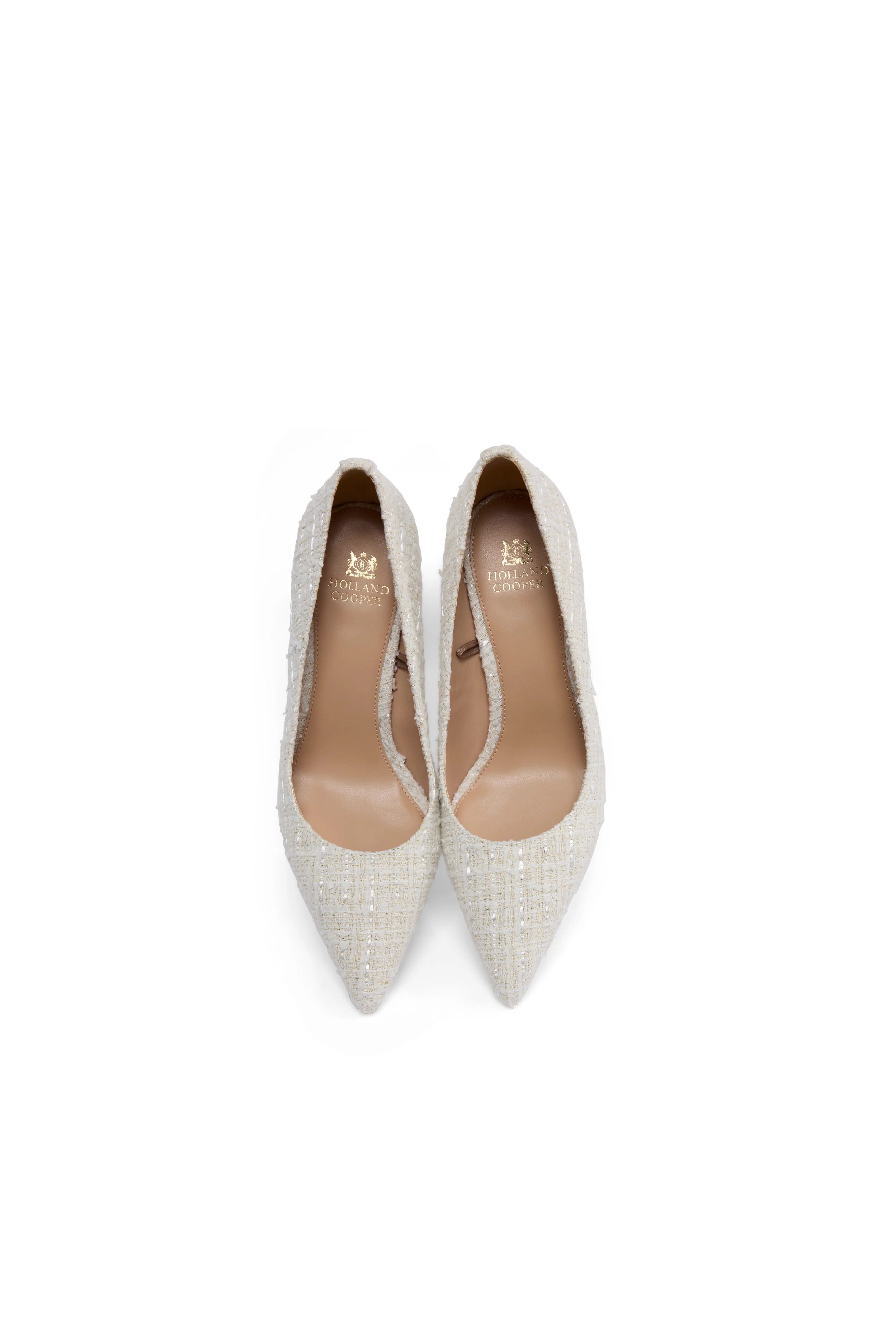 Mayfair Court Shoe (Cream Boucle) - Image 6