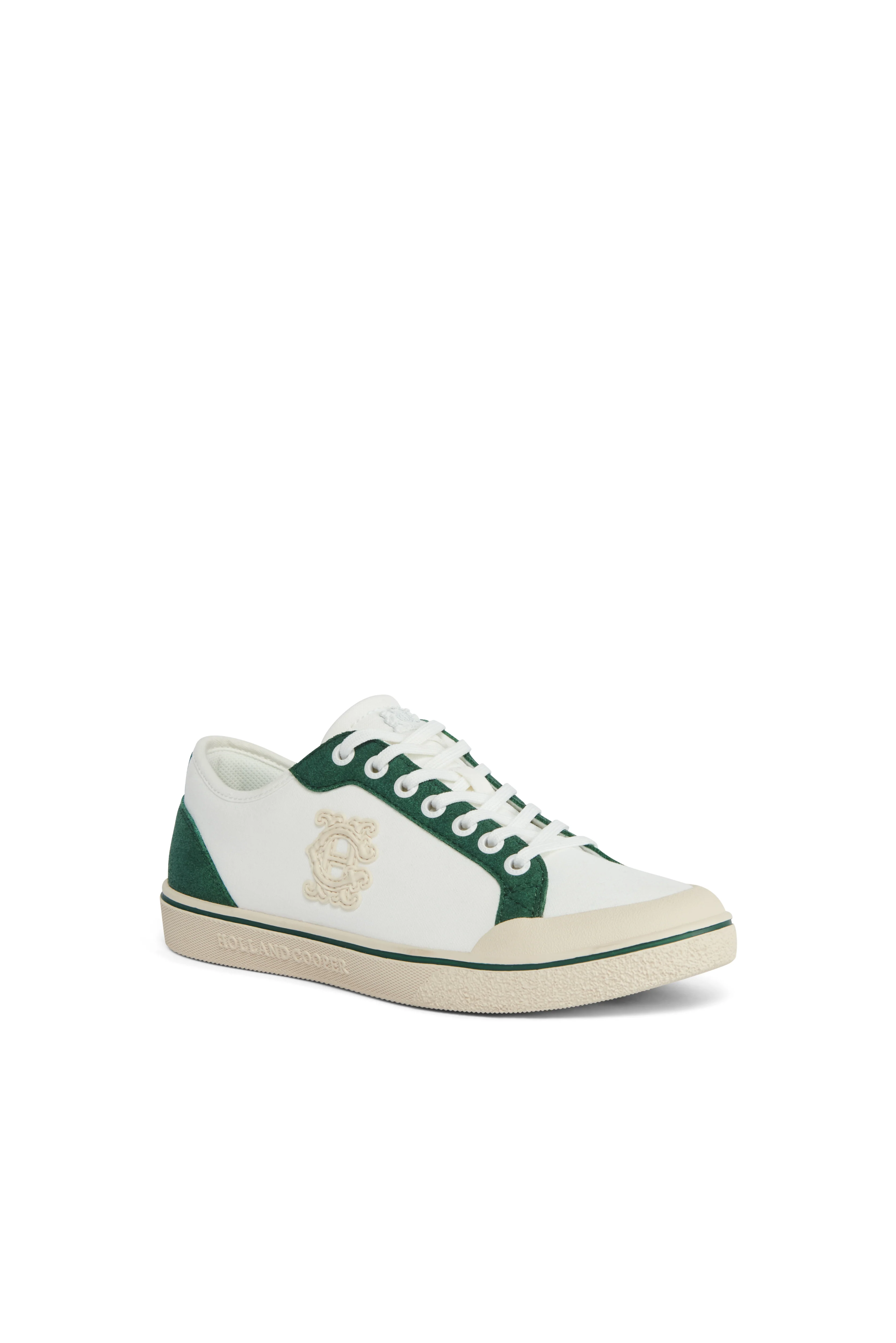 Mayfair Court Trainer (Off White Green) - Image 4