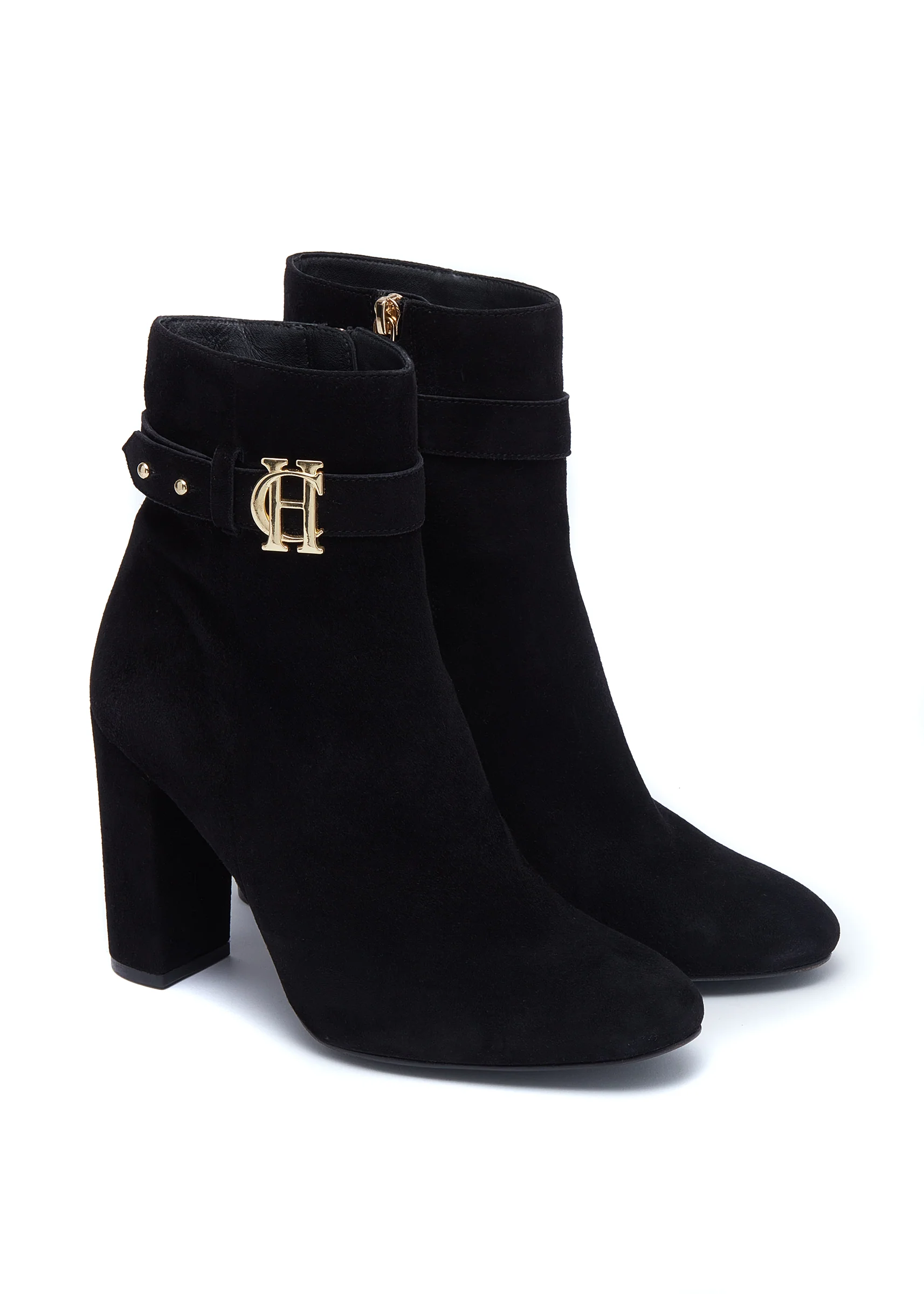 Mayfair Suede Ankle Boot (Black) - Image 3