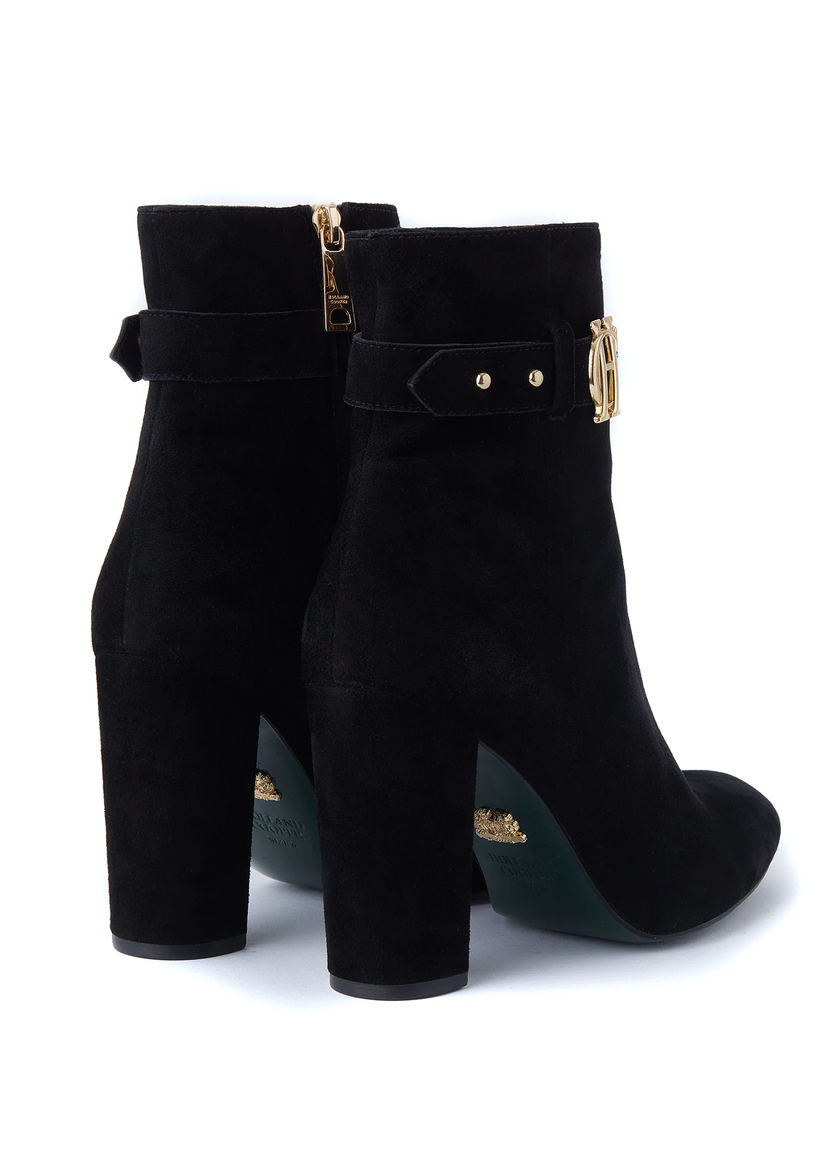 Mayfair Suede Ankle Boot (Black) - Image 7