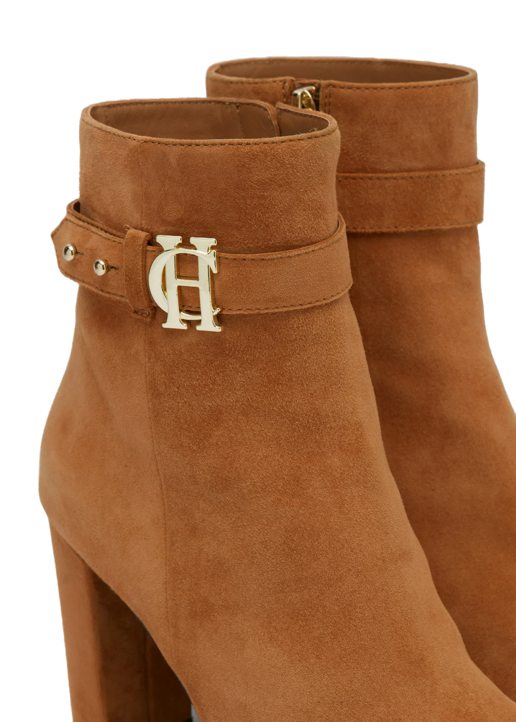 Mayfair Suede Ankle Boot (Tan) - Image 14