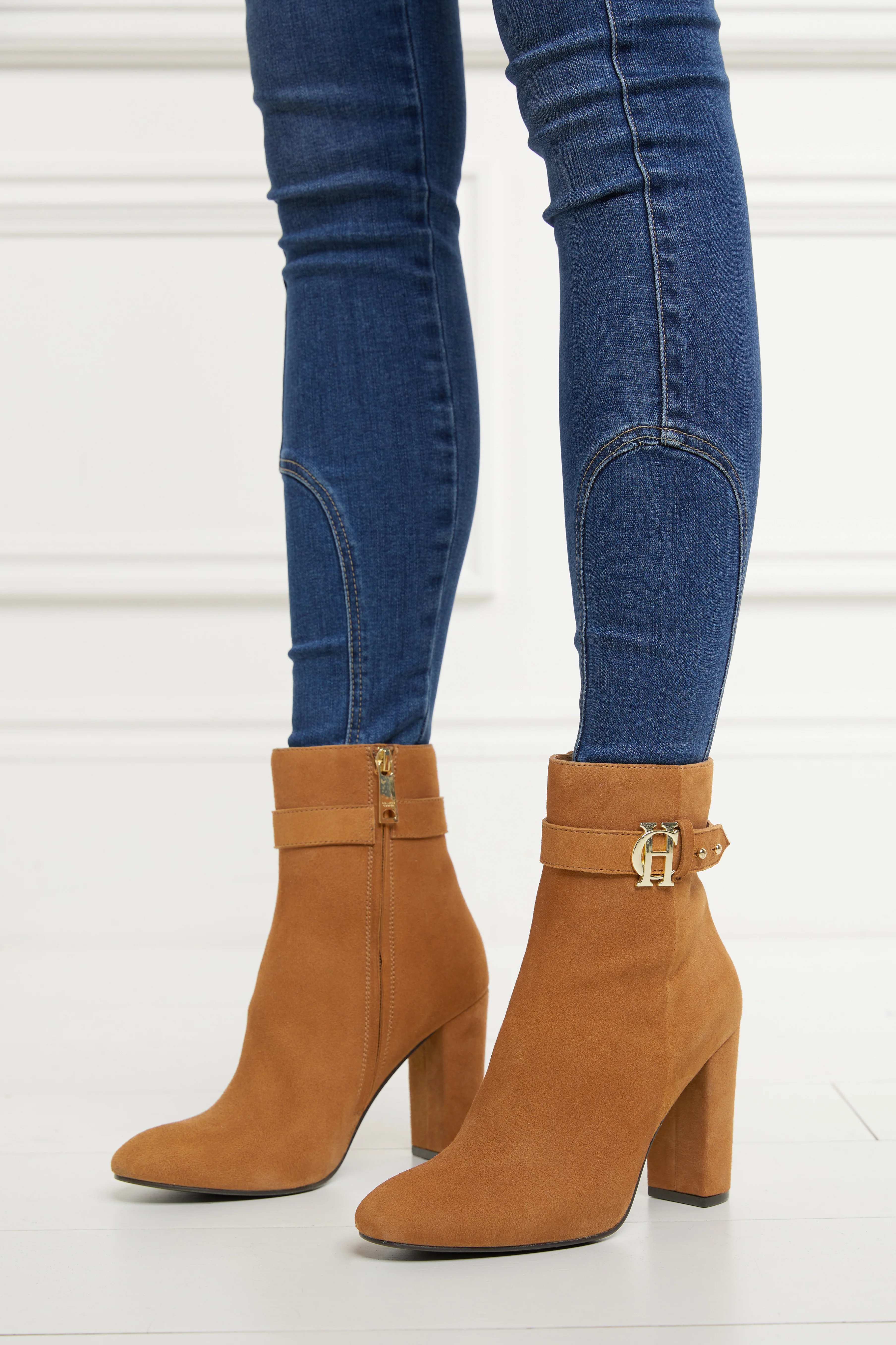 Mayfair Suede Ankle Boot (Tan) - Image 3