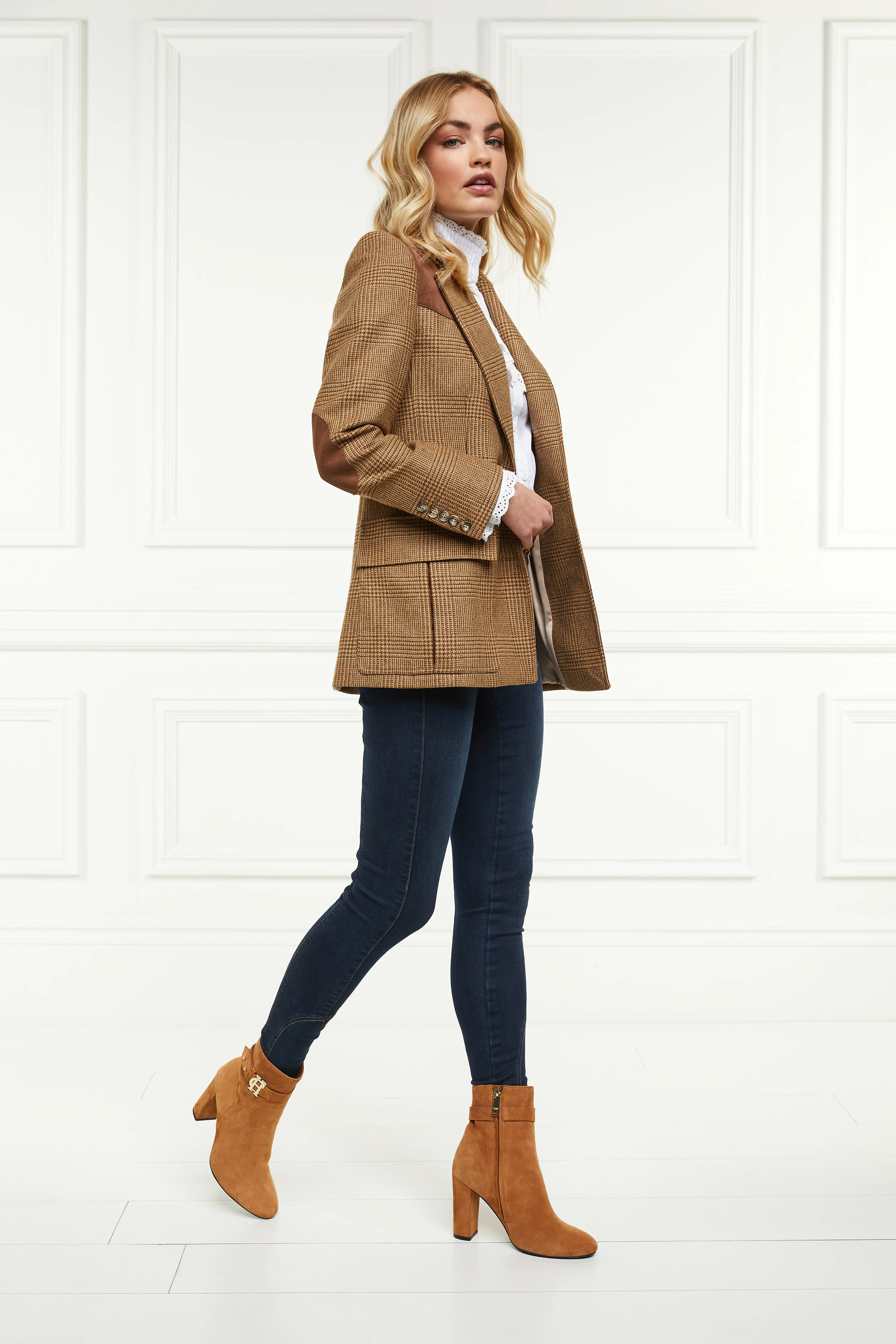 Mayfair Suede Ankle Boot (Tan) - Image 7