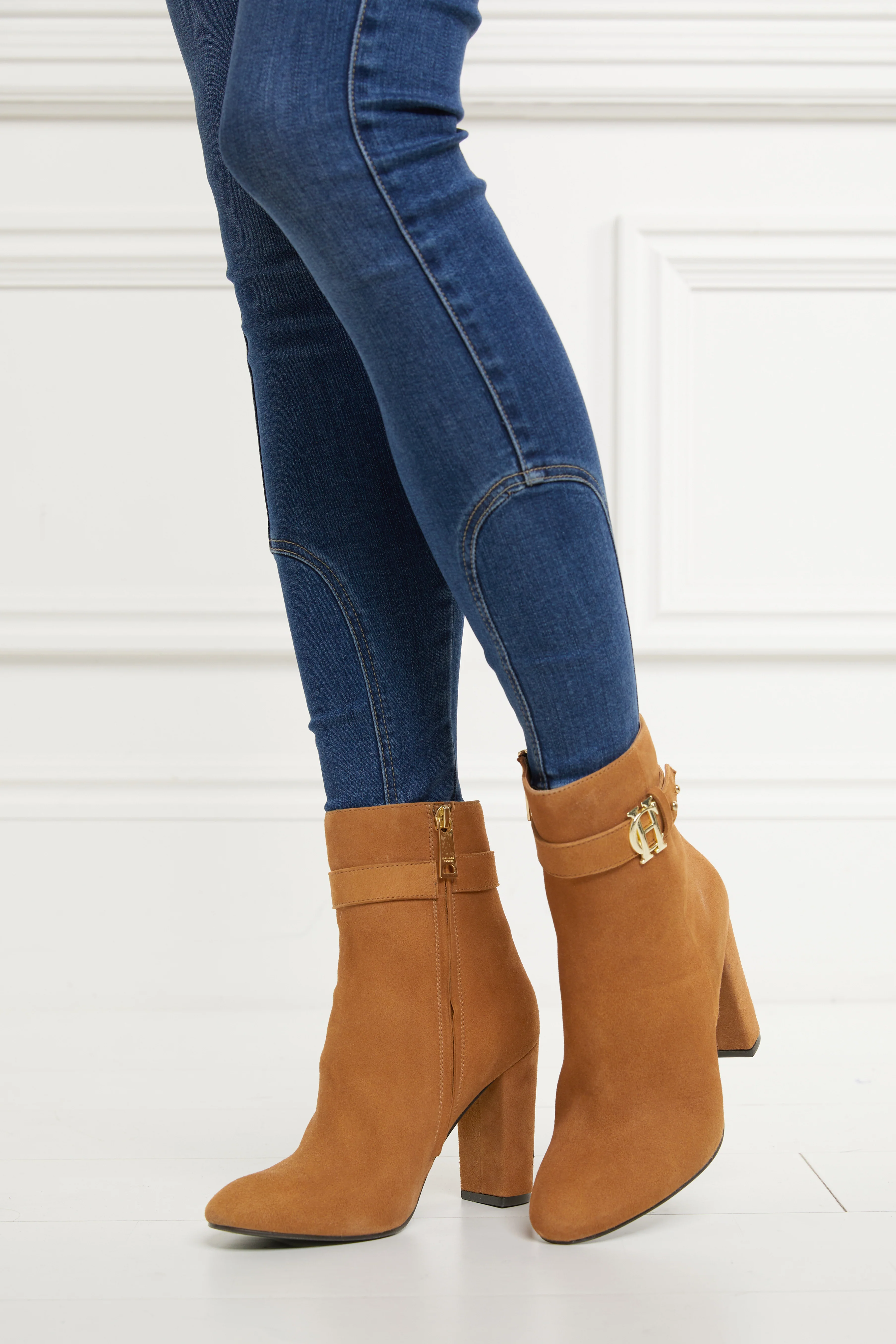 Mayfair Suede Ankle Boot (Tan) - Image 8
