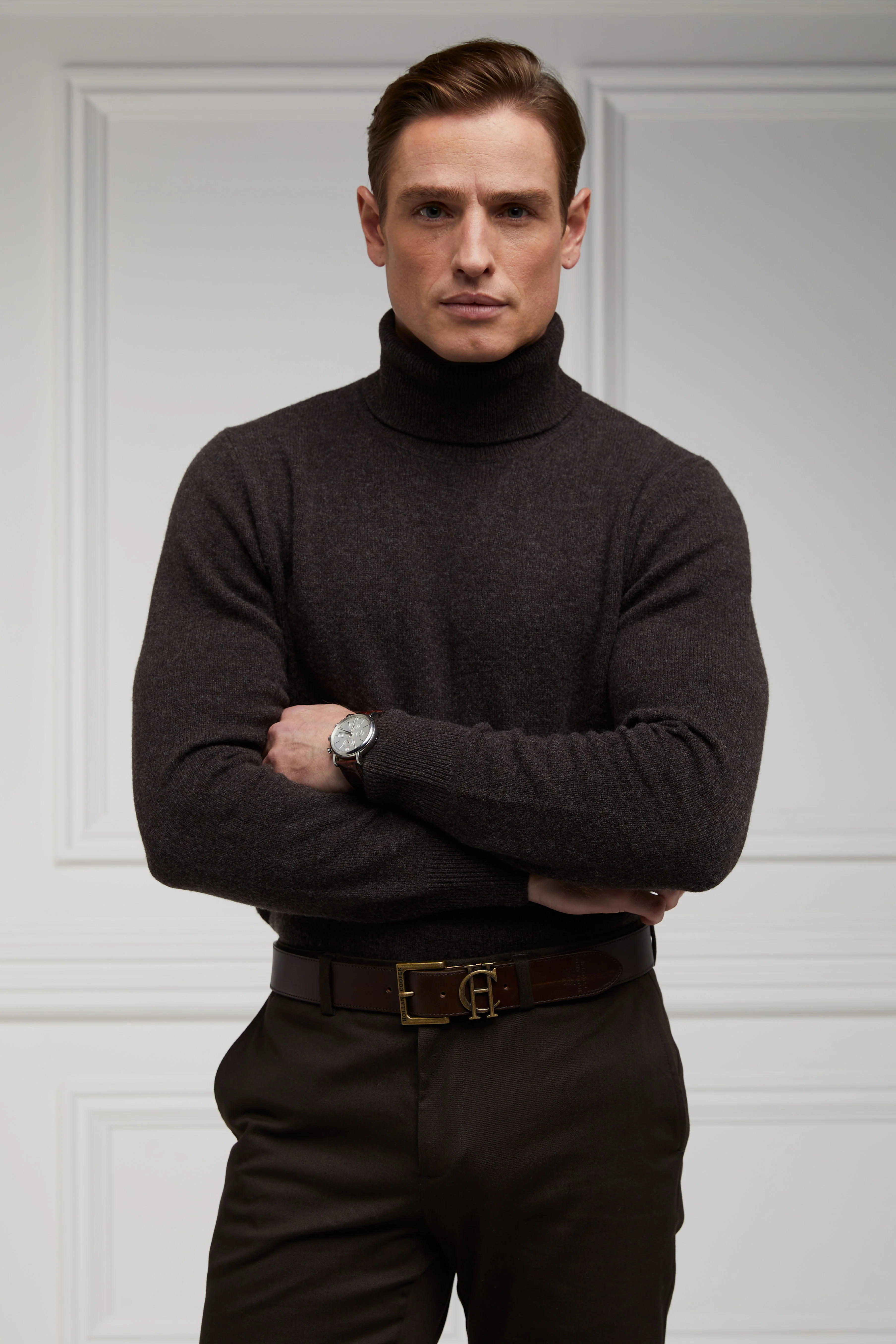 Men's Classic Belt (Chocolate) - Image 5