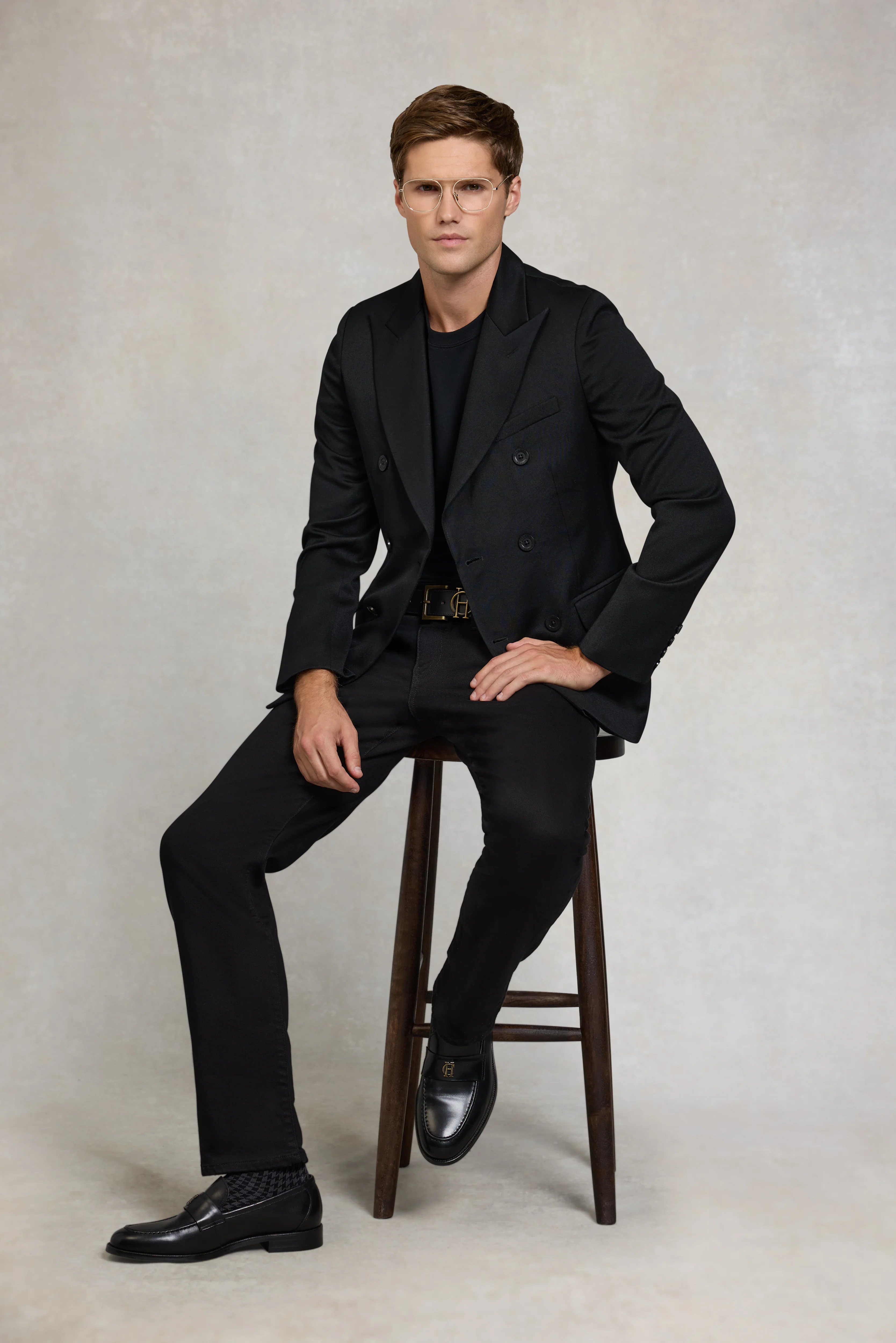 Men's Classic Loafer (Black) - Image 5