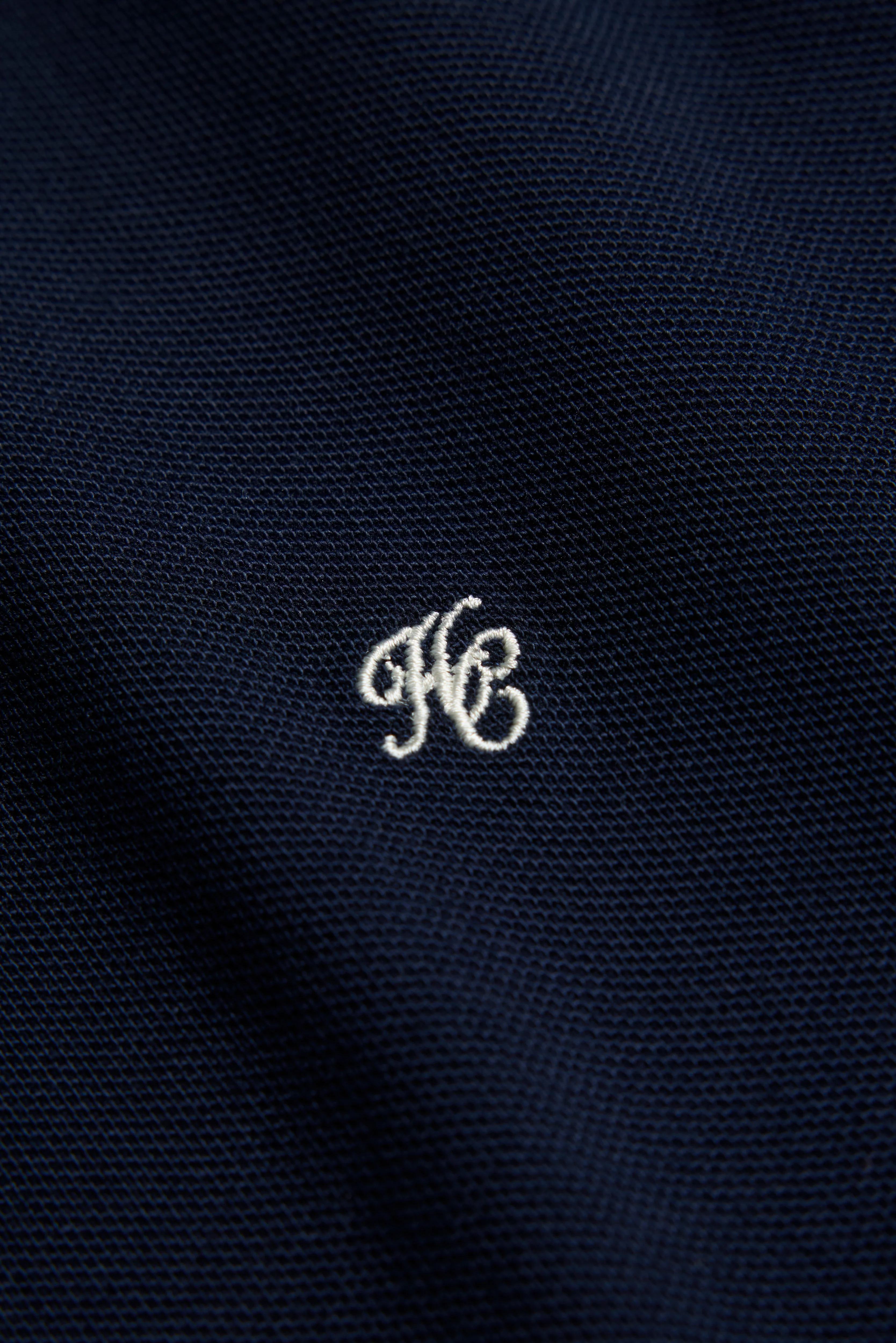 Men's Classic Short Sleeve Polo Shirt (Ink Navy) - Image 7