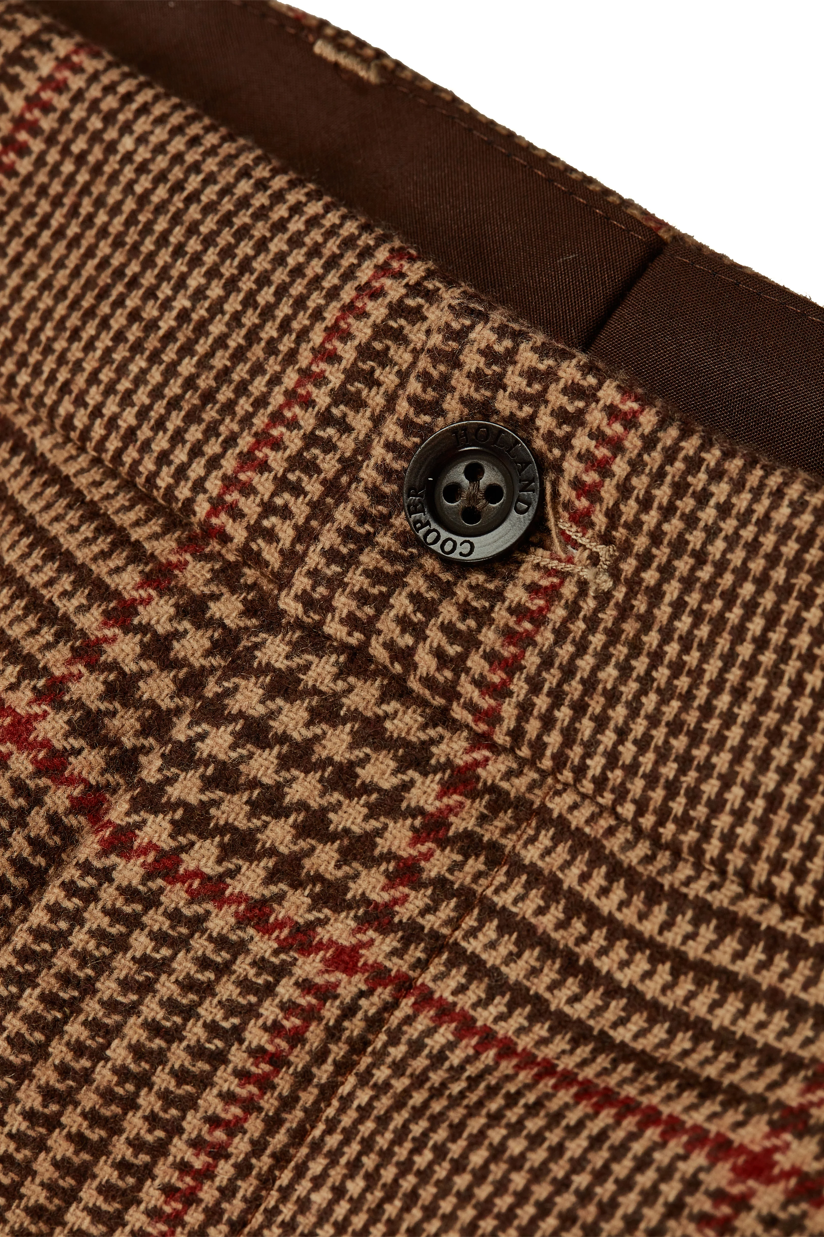 The Classic Trouser (Clarence Check Merlot) - Image 7