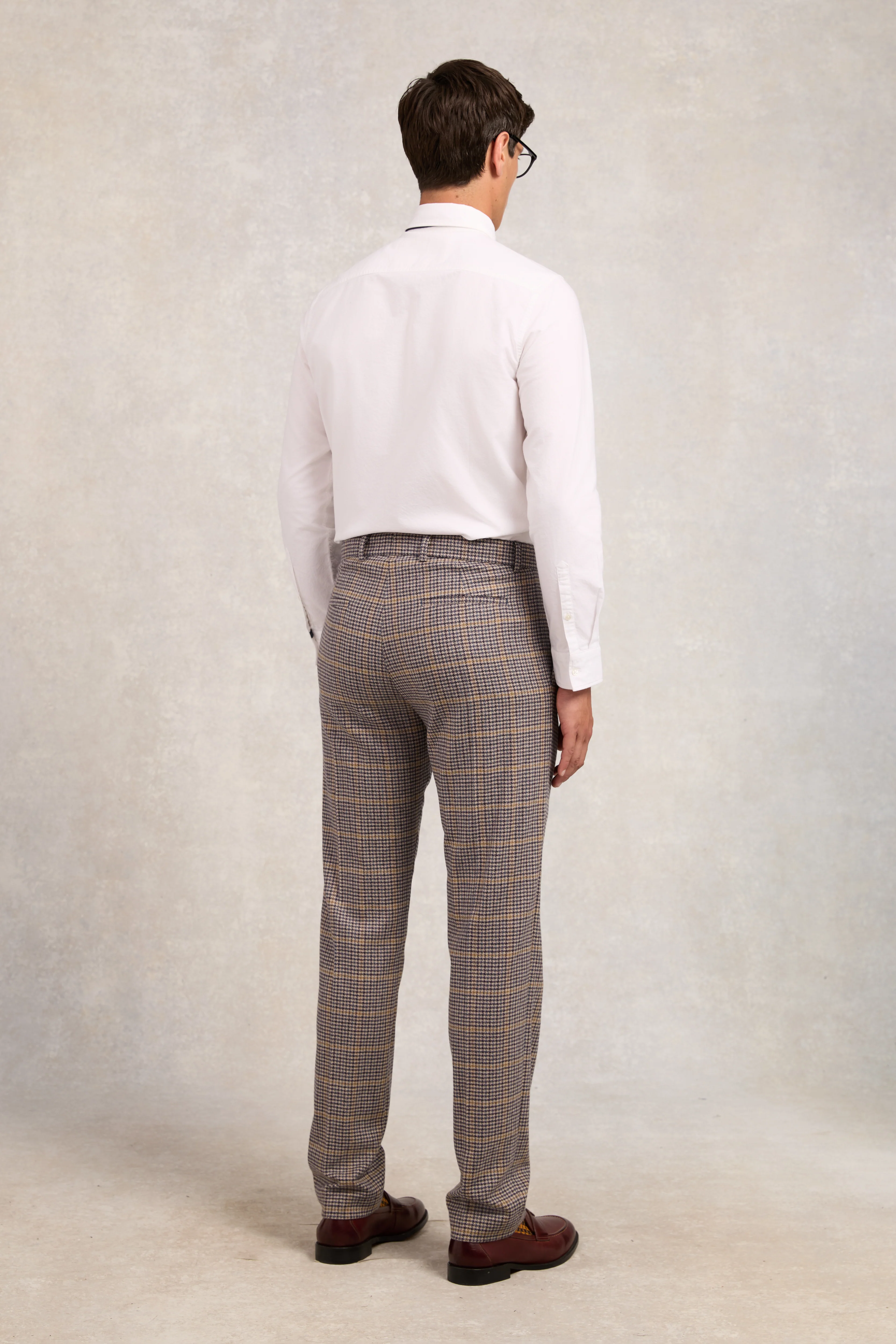 The Classic Trouser (Prince of Wales Navy) - Image 6