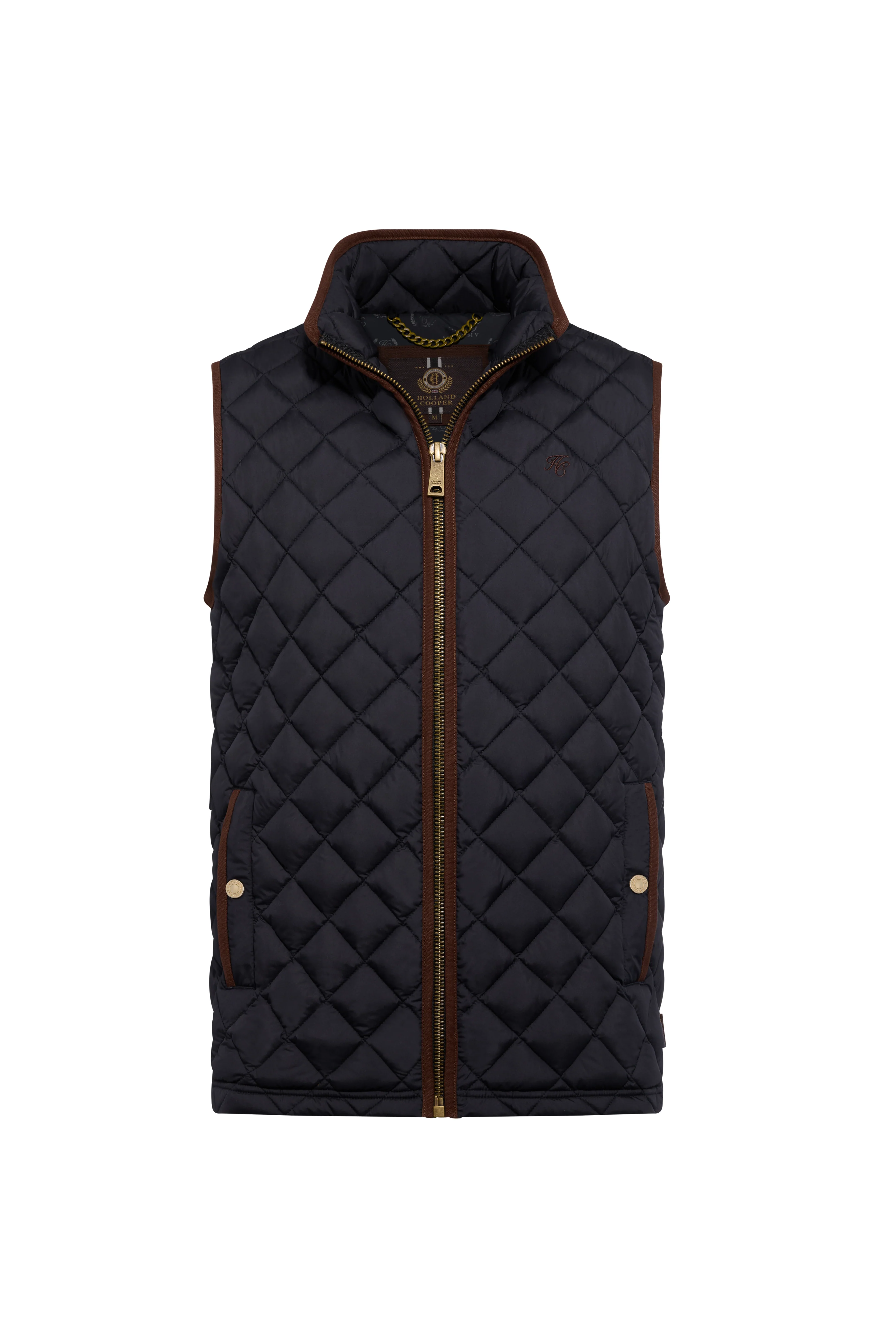 Men's Country Quilted Gilet (Ink Navy) - Image 4