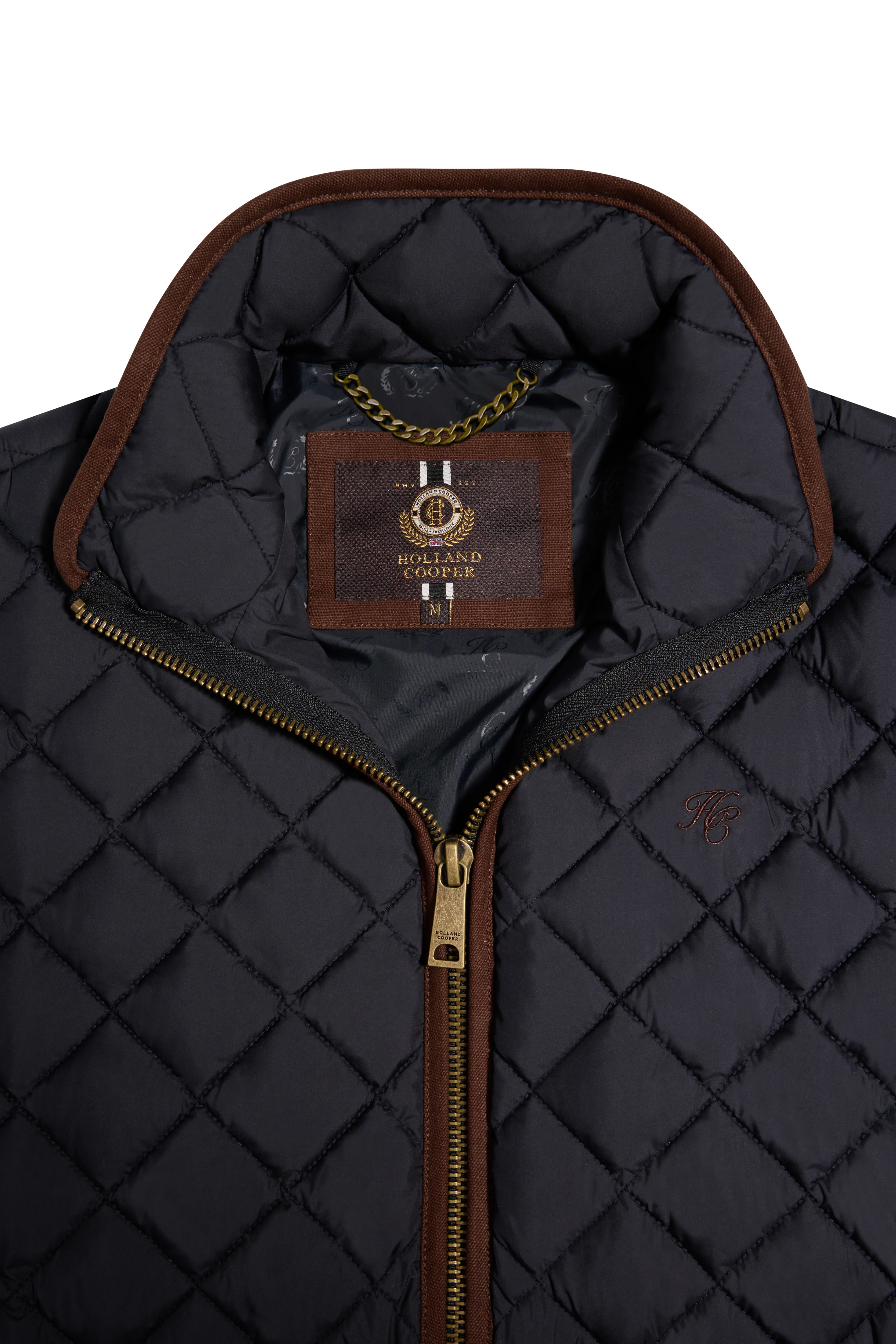 Men's Country Quilted Gilet (Ink Navy) - Image 8