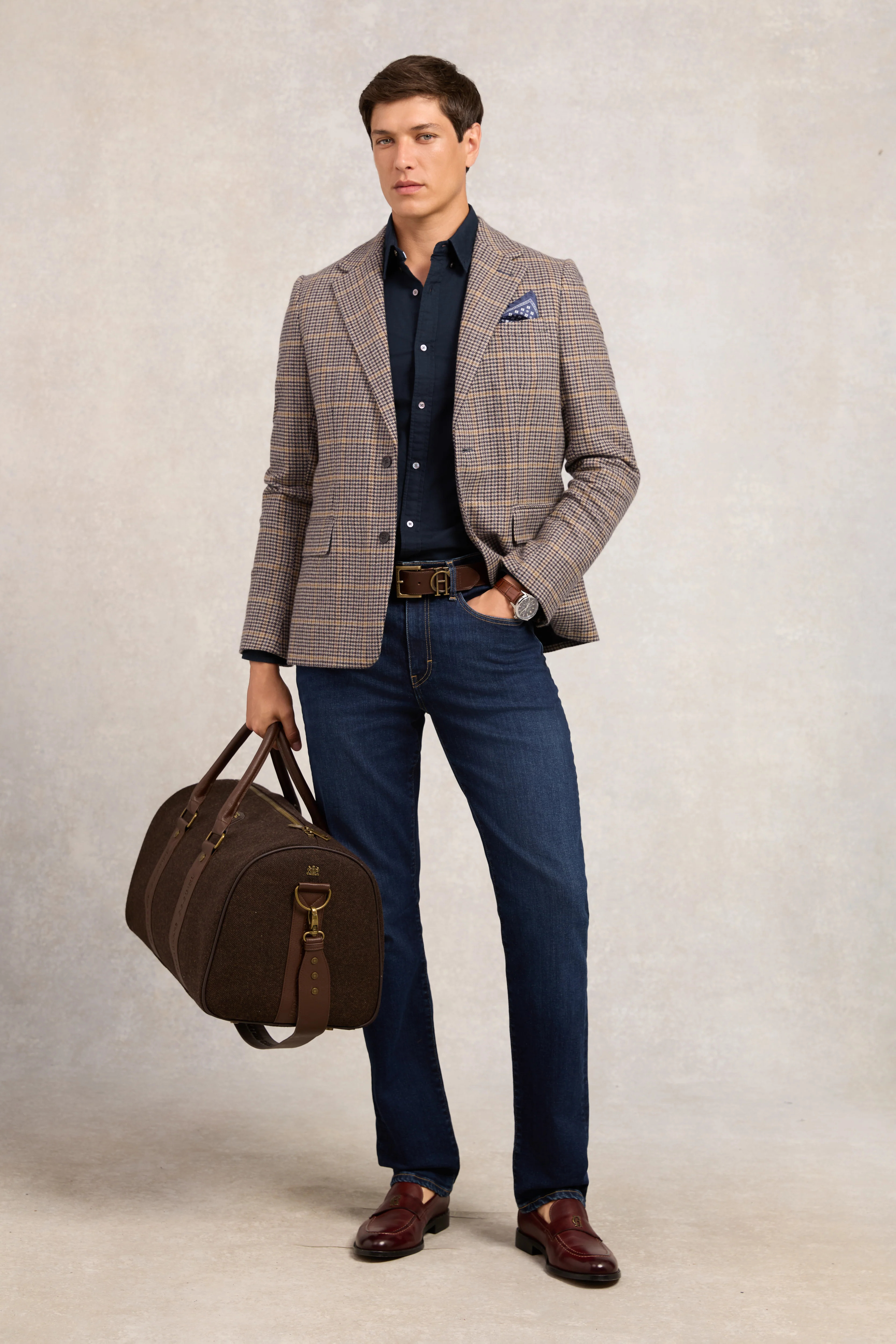 Men's Oxford Shirt (Ink Navy) - Image 3